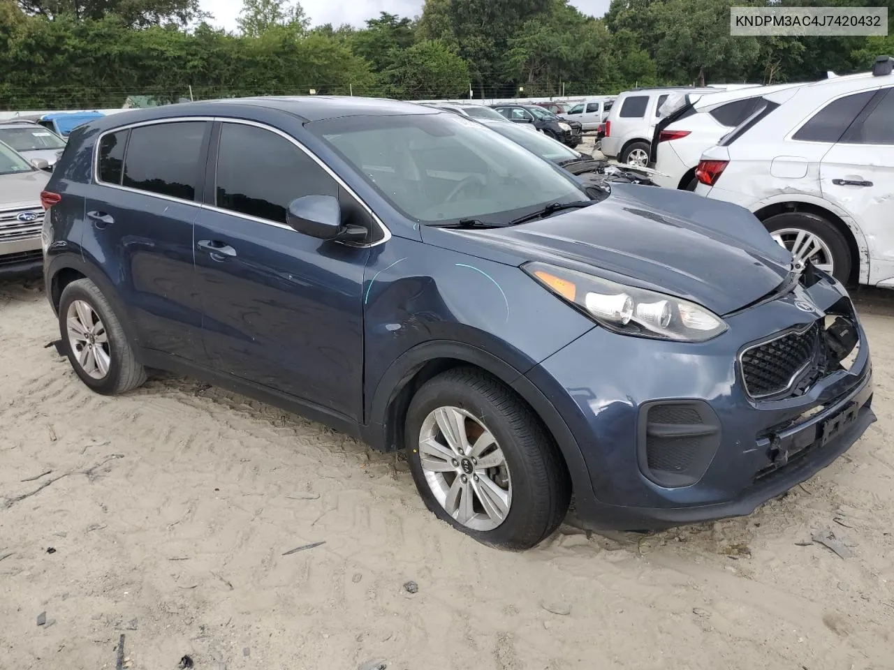 2018 Kia Sportage Lx VIN: KNDPM3AC4J7420432 Lot: 64821784