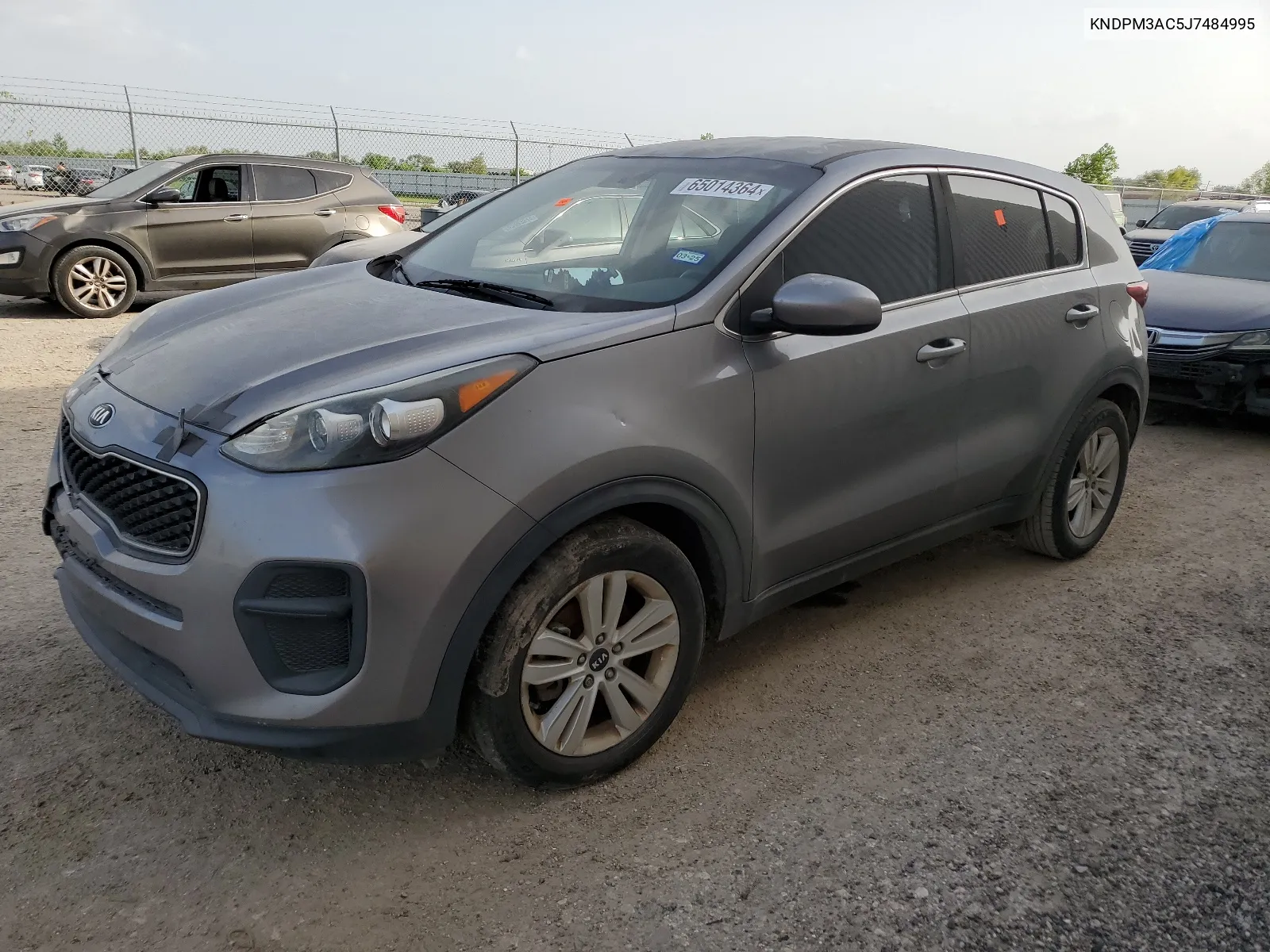 2018 Kia Sportage Lx VIN: KNDPM3AC5J7484995 Lot: 65014364