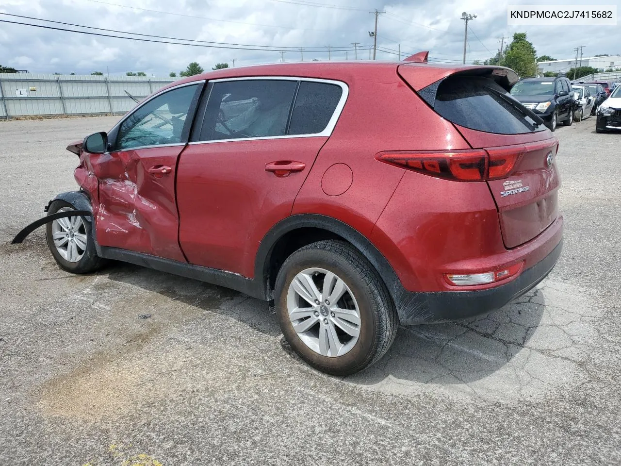 KNDPMCAC2J7415682 2018 Kia Sportage Lx