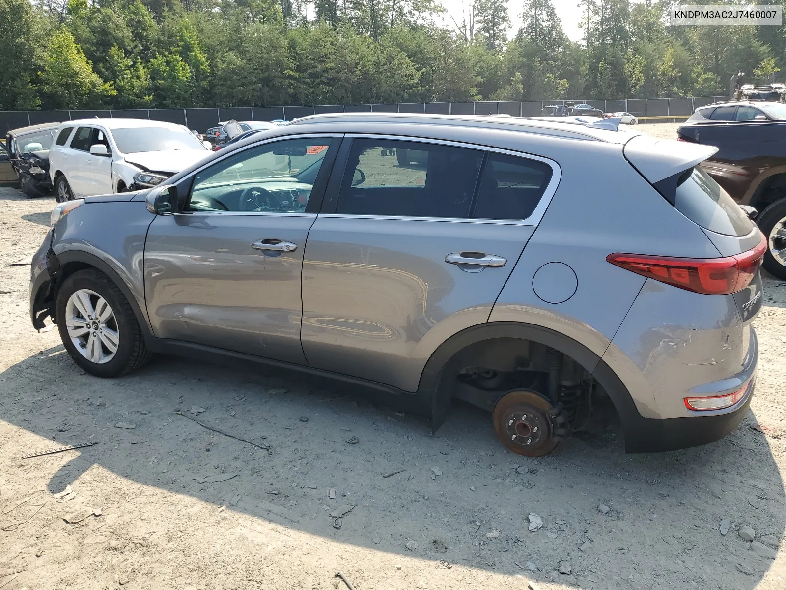 2018 Kia Sportage Lx VIN: KNDPM3AC2J7460007 Lot: 65162554