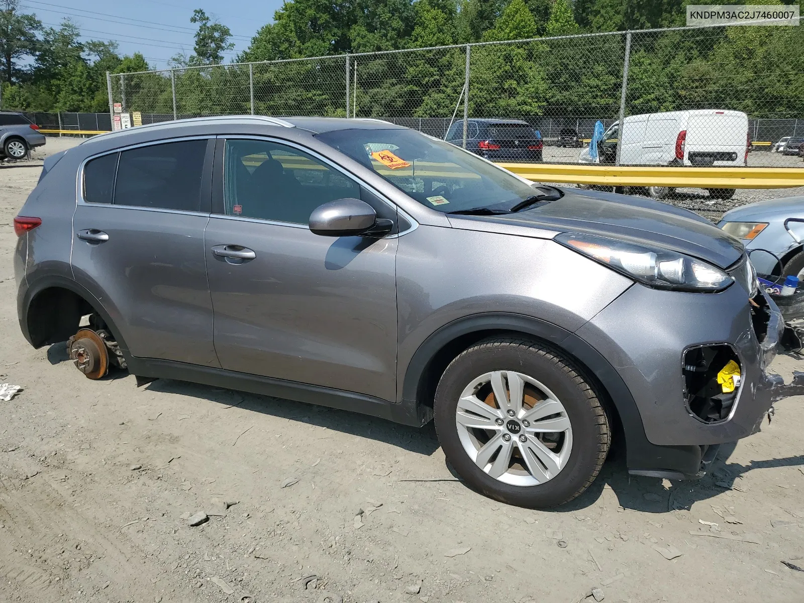 KNDPM3AC2J7460007 2018 Kia Sportage Lx