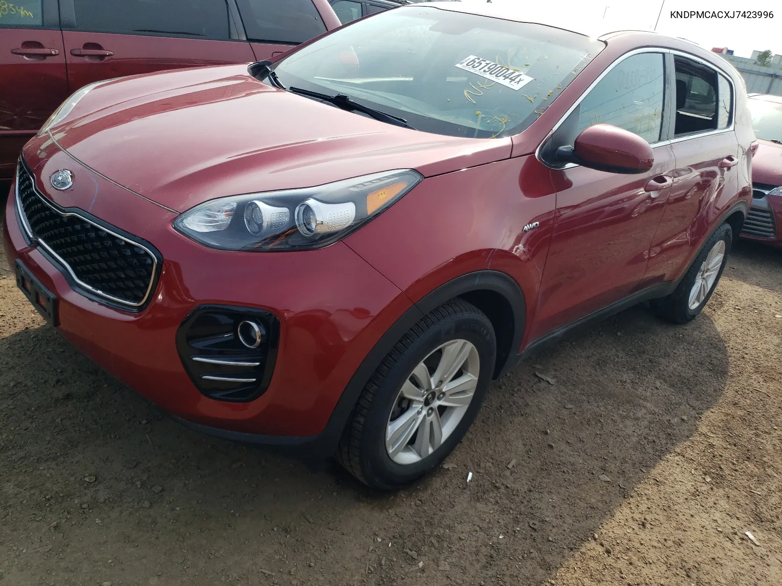 KNDPMCACXJ7423996 2018 Kia Sportage Lx