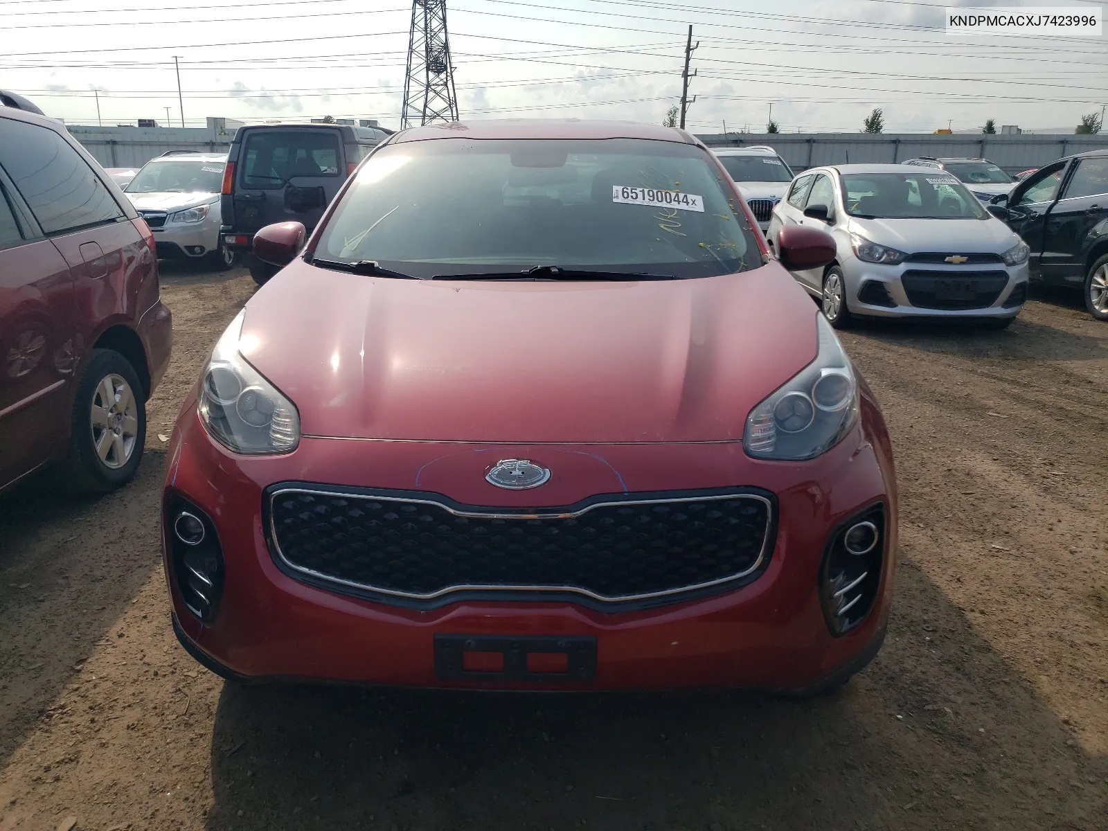 KNDPMCACXJ7423996 2018 Kia Sportage Lx