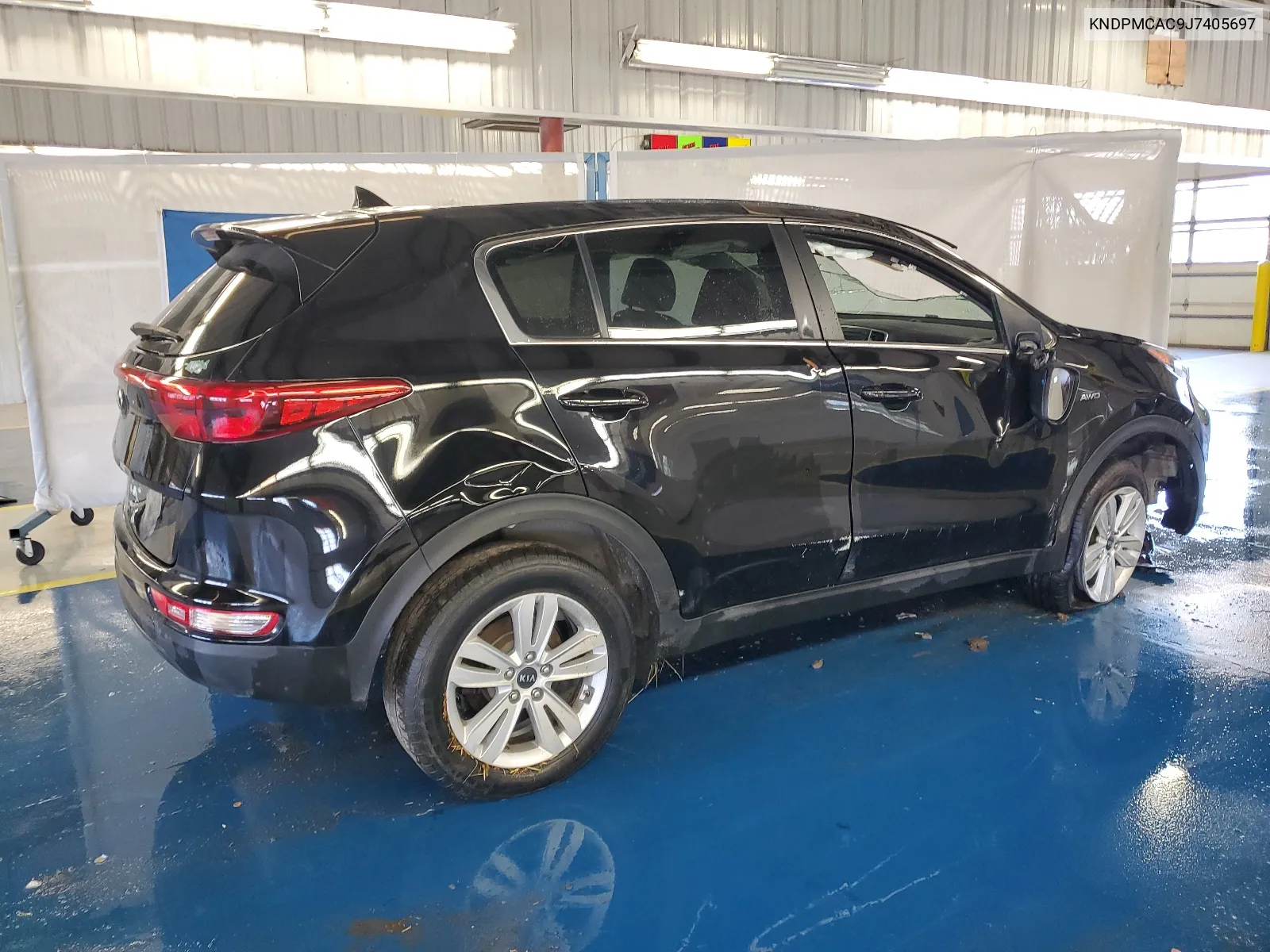 2018 Kia Sportage Lx VIN: KNDPMCAC9J7405697 Lot: 65221334