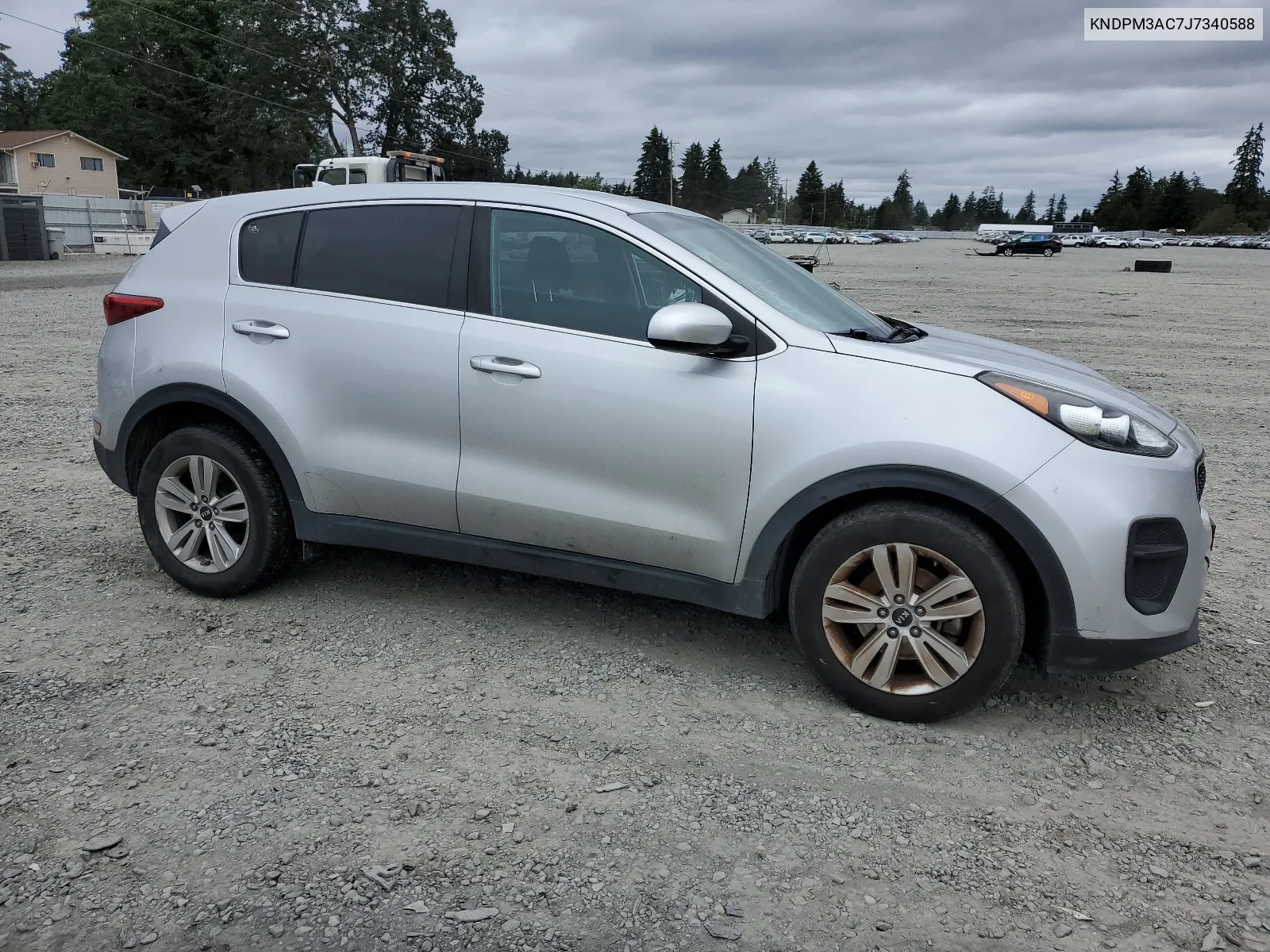 2018 Kia Sportage Lx VIN: KNDPM3AC7J7340588 Lot: 65272274