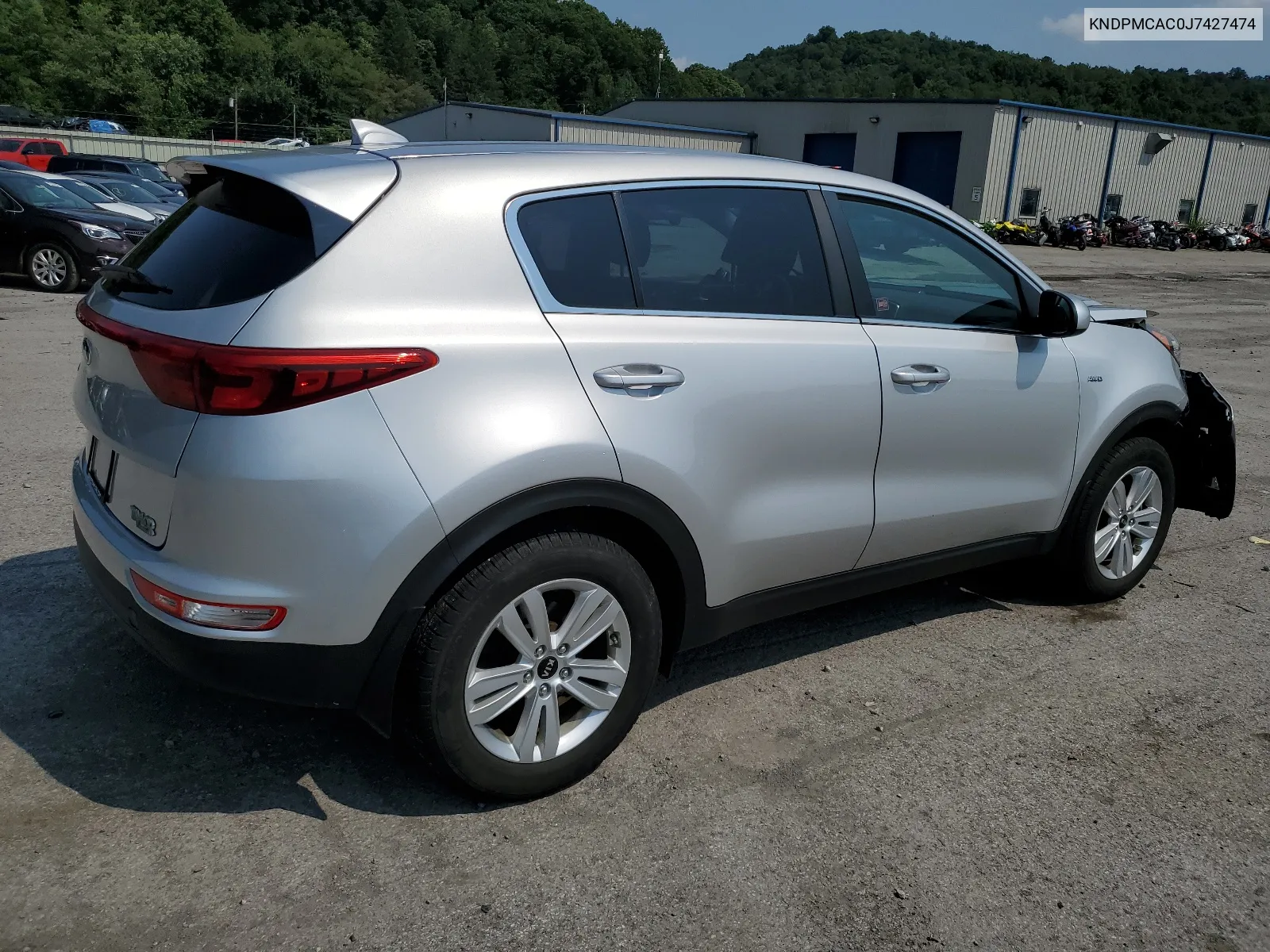 2018 Kia Sportage Lx VIN: KNDPMCAC0J7427474 Lot: 65286614