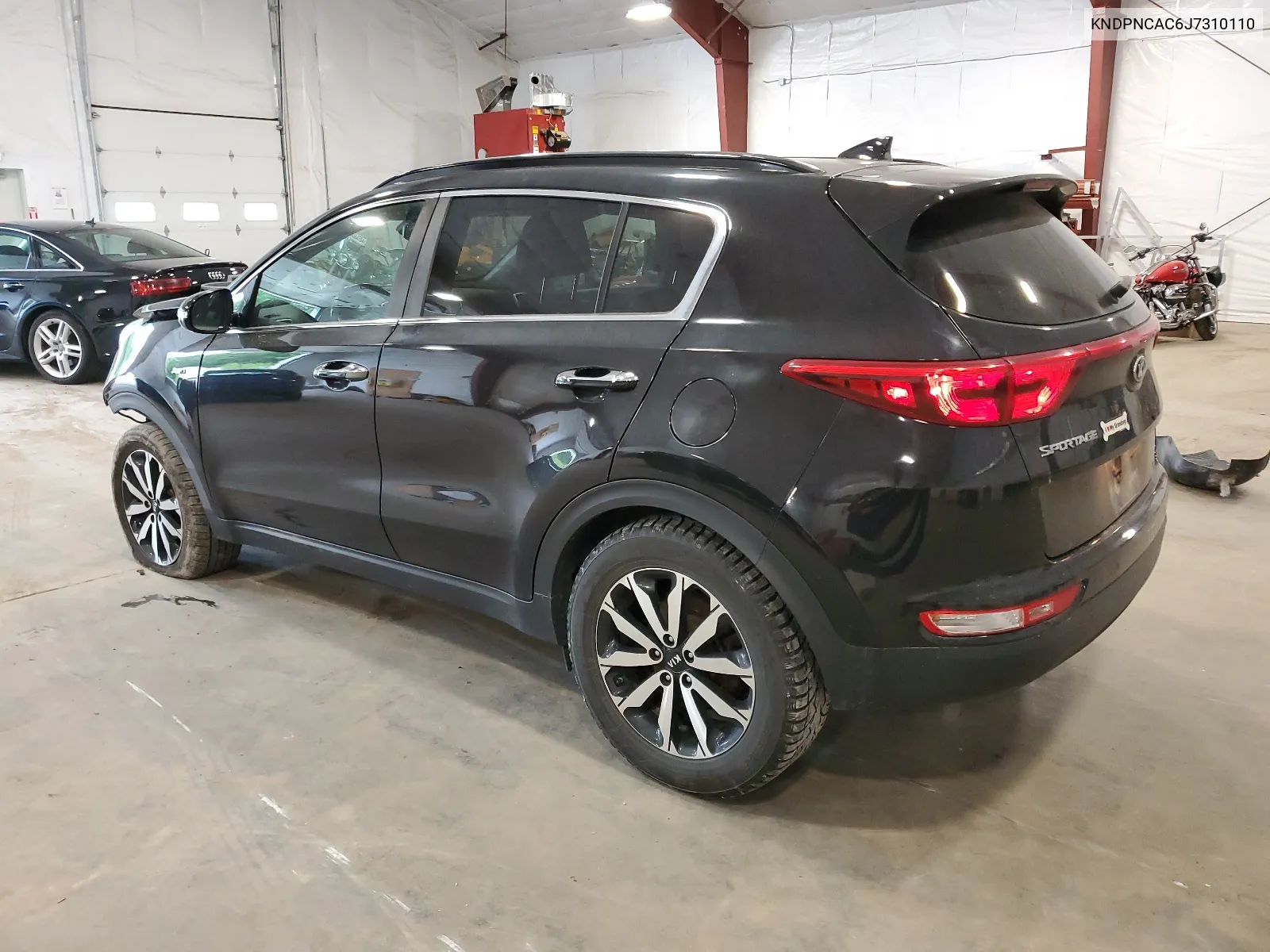 2018 Kia Sportage Ex VIN: KNDPNCAC6J7310110 Lot: 65429854