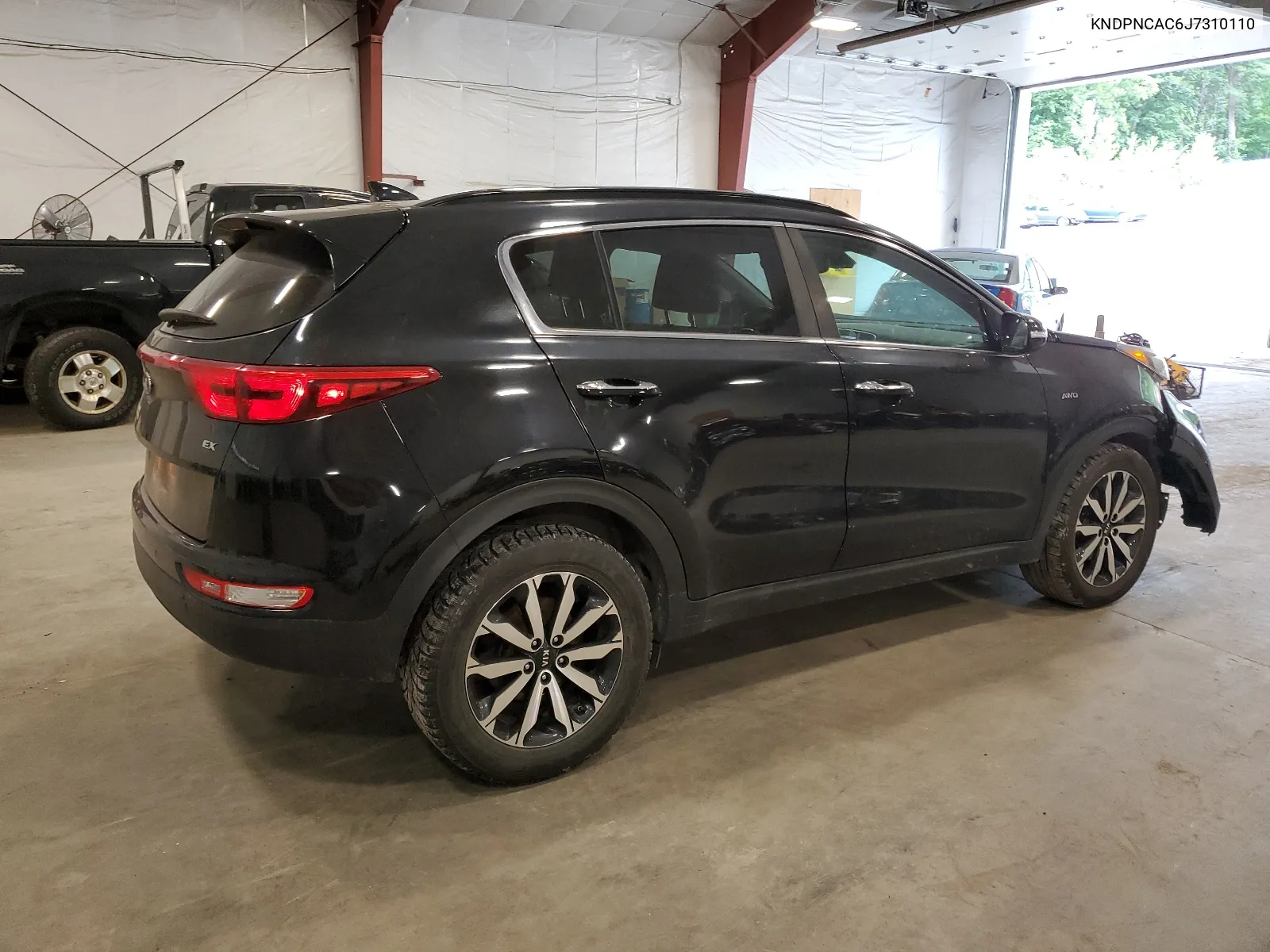 2018 Kia Sportage Ex VIN: KNDPNCAC6J7310110 Lot: 65429854