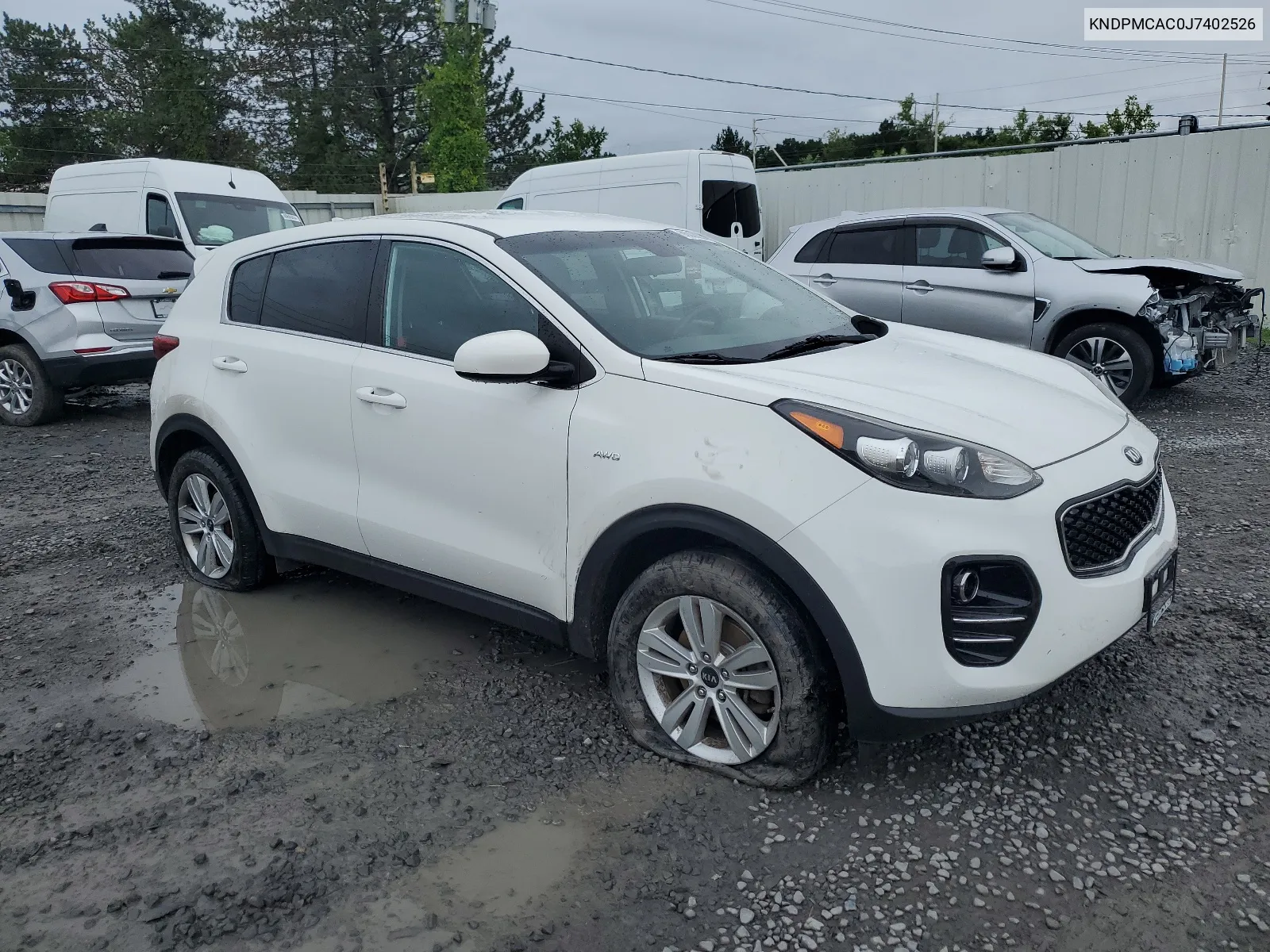 KNDPMCAC0J7402526 2018 Kia Sportage Lx