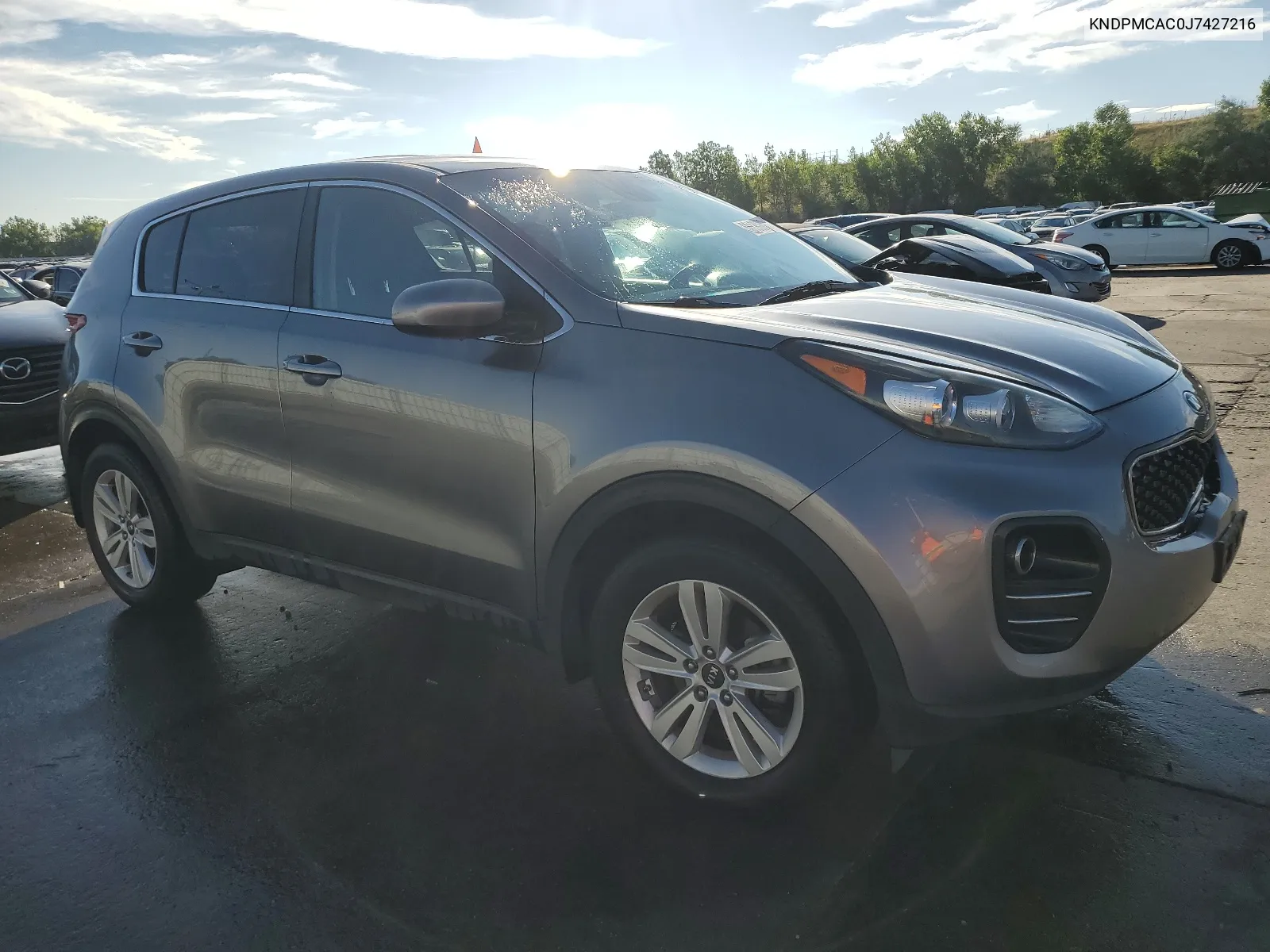 KNDPMCAC0J7427216 2018 Kia Sportage Lx