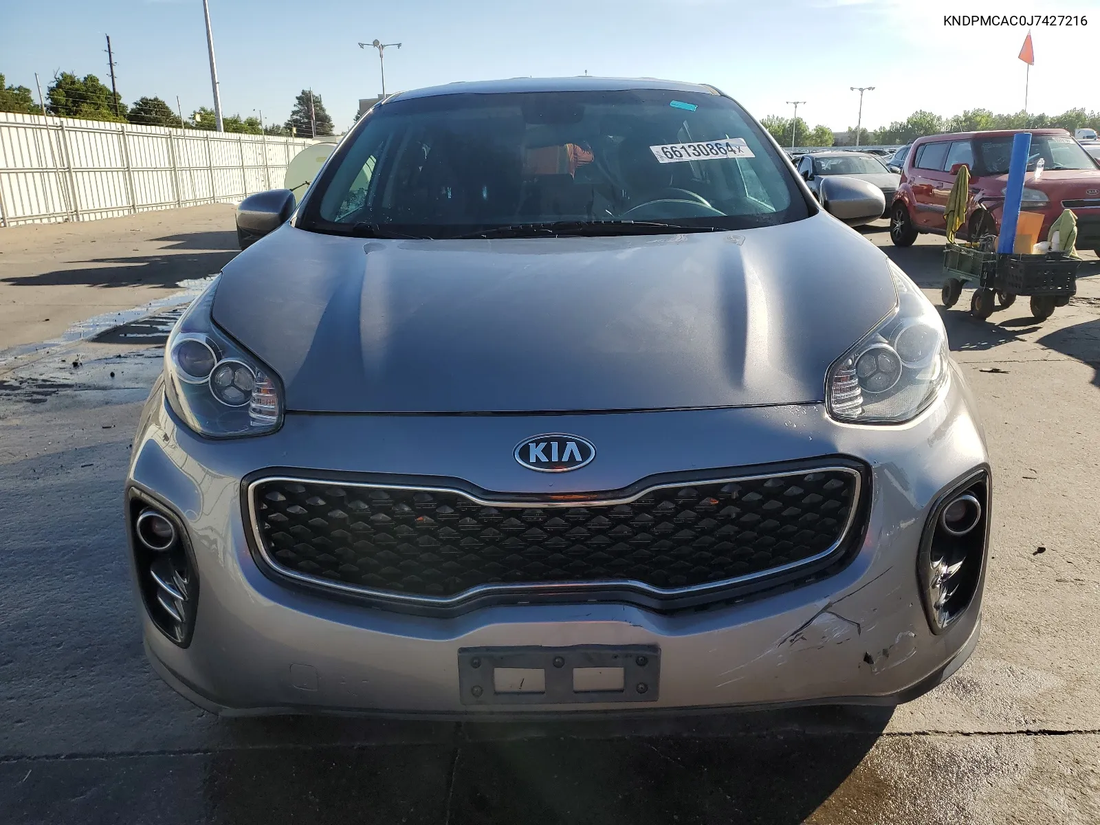 KNDPMCAC0J7427216 2018 Kia Sportage Lx