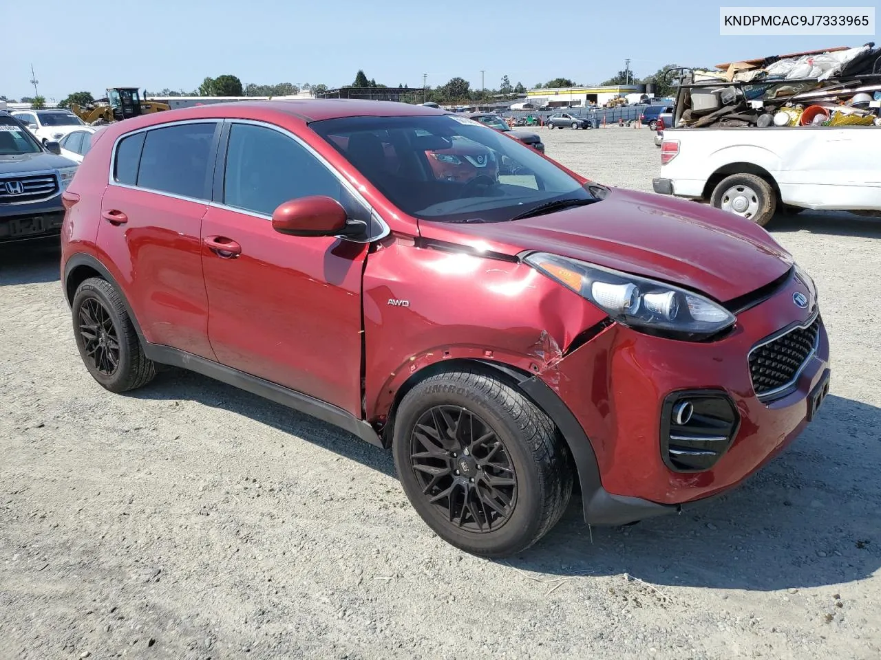 2018 Kia Sportage Lx VIN: KNDPMCAC9J7333965 Lot: 66134214