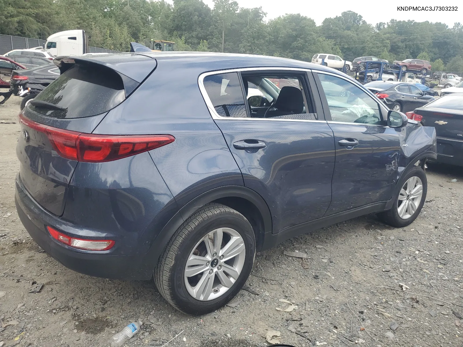 2018 Kia Sportage Lx VIN: KNDPMCAC3J7303232 Lot: 66156774