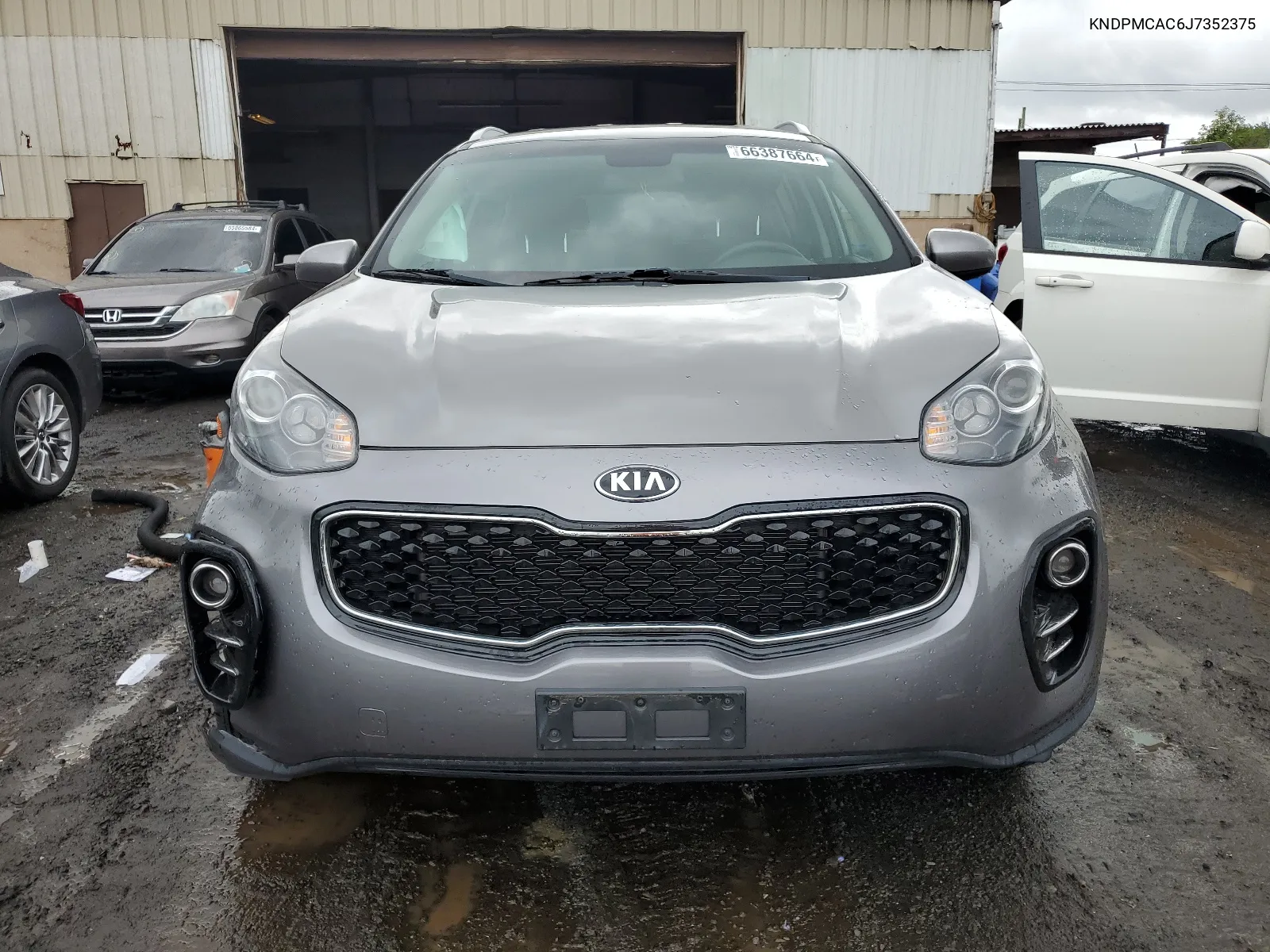 2018 Kia Sportage Lx VIN: KNDPMCAC6J7352375 Lot: 66387664