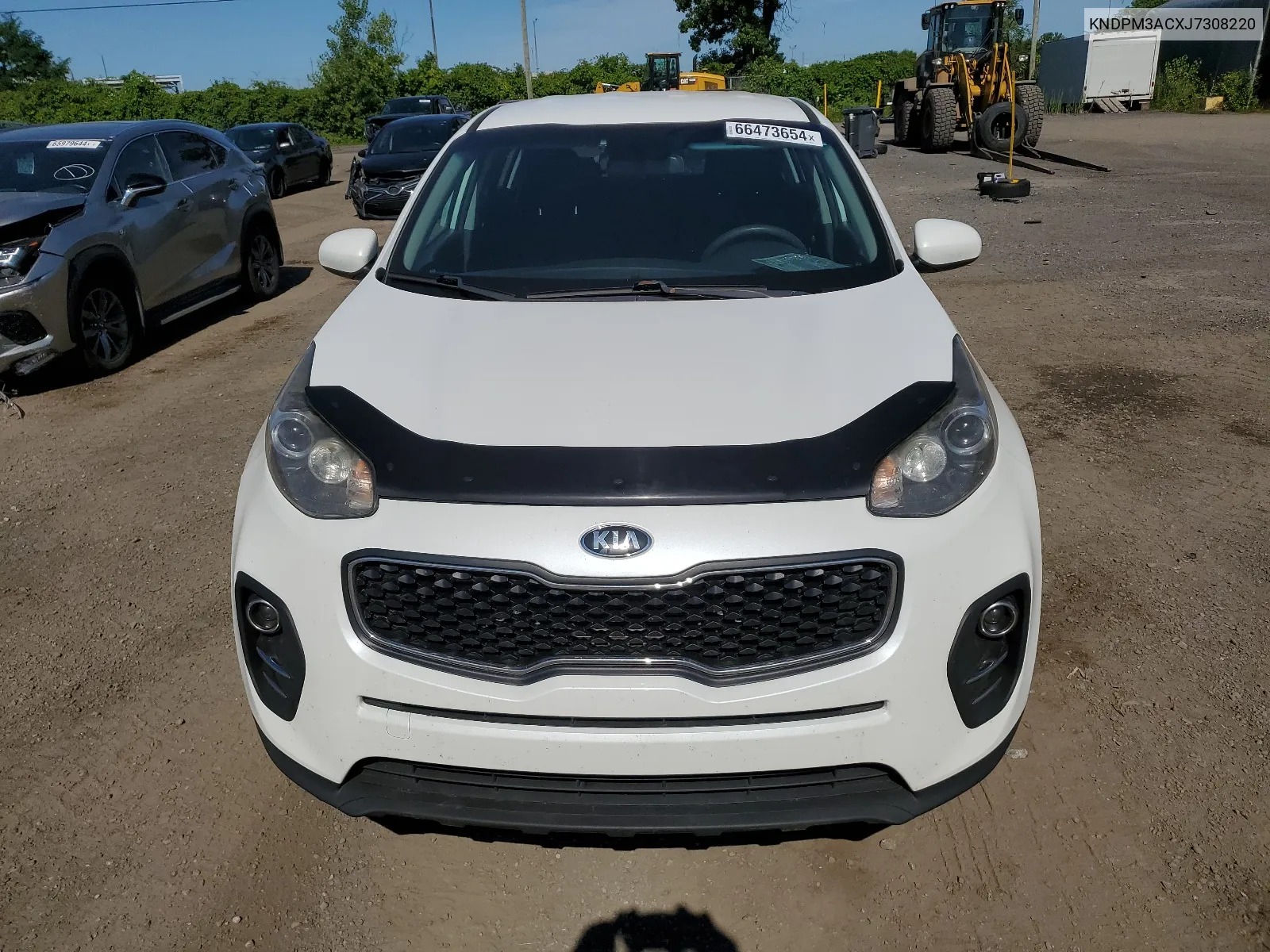 2018 Kia Sportage Lx VIN: KNDPM3ACXJ7308220 Lot: 66473654