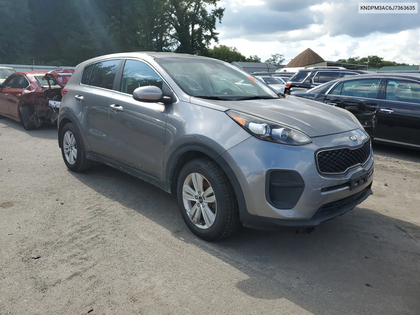 2018 Kia Sportage Lx VIN: KNDPM3AC6J7363635 Lot: 66535024