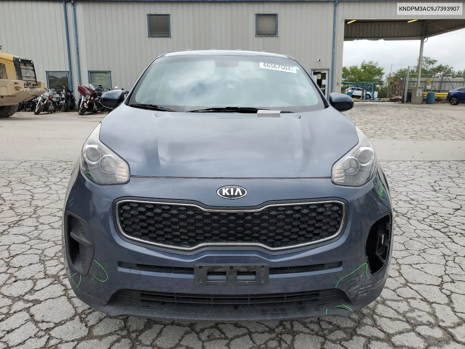 2018 Kia Sportage Lx VIN: KNDPM3AC9J7393907 Lot: 66567504