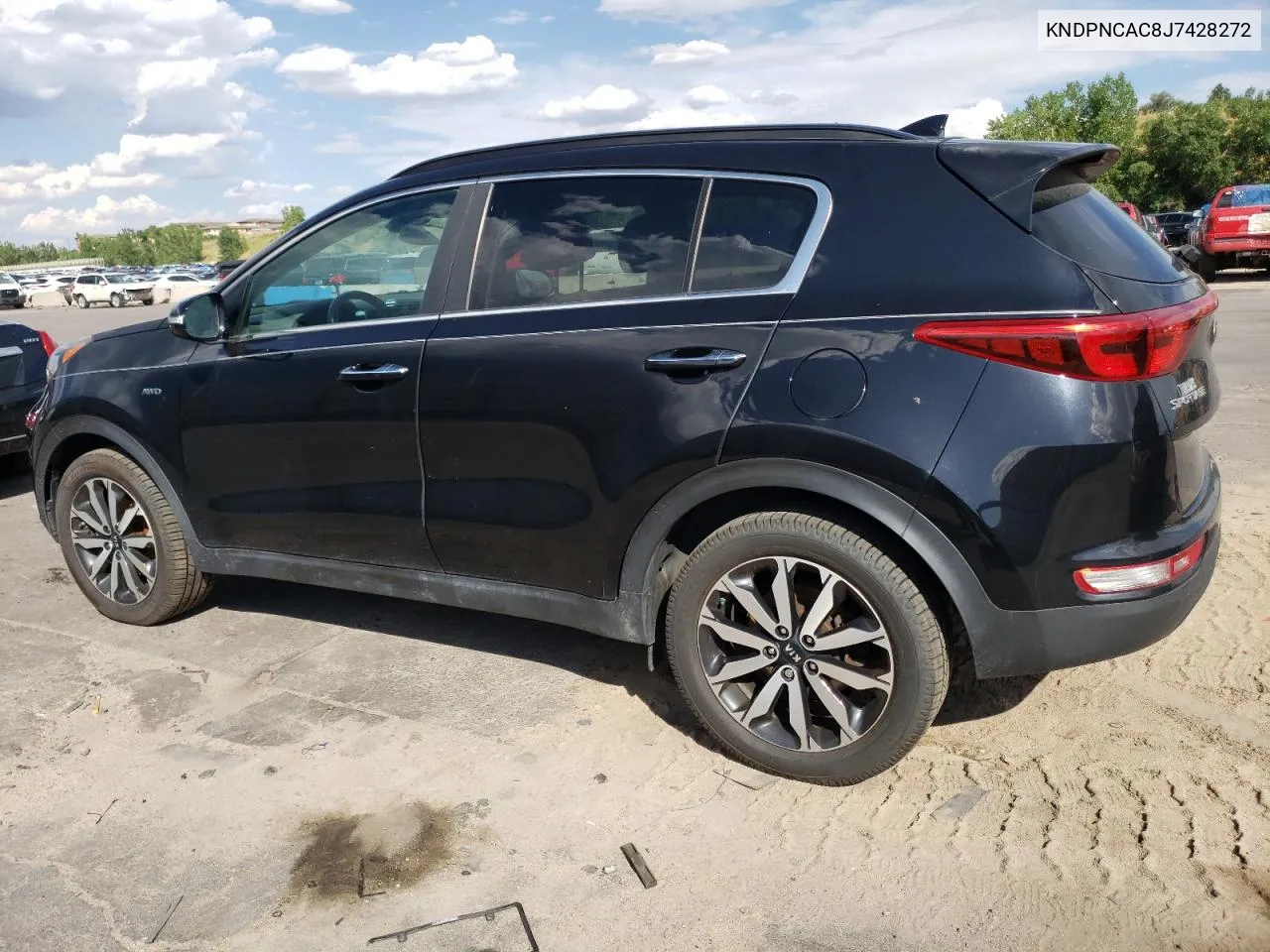 2018 Kia Sportage Ex VIN: KNDPNCAC8J7428272 Lot: 66567564