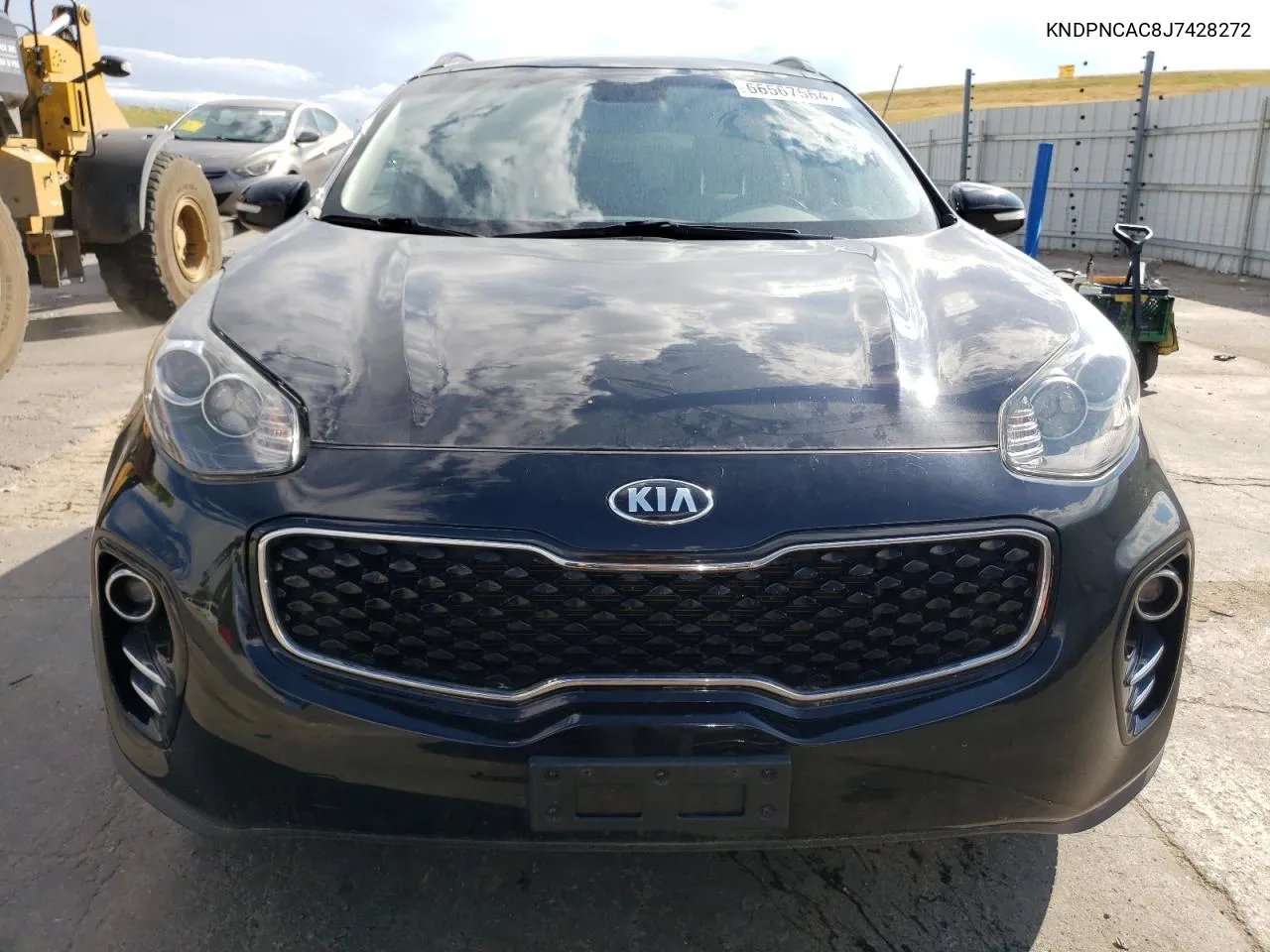 2018 Kia Sportage Ex VIN: KNDPNCAC8J7428272 Lot: 66567564