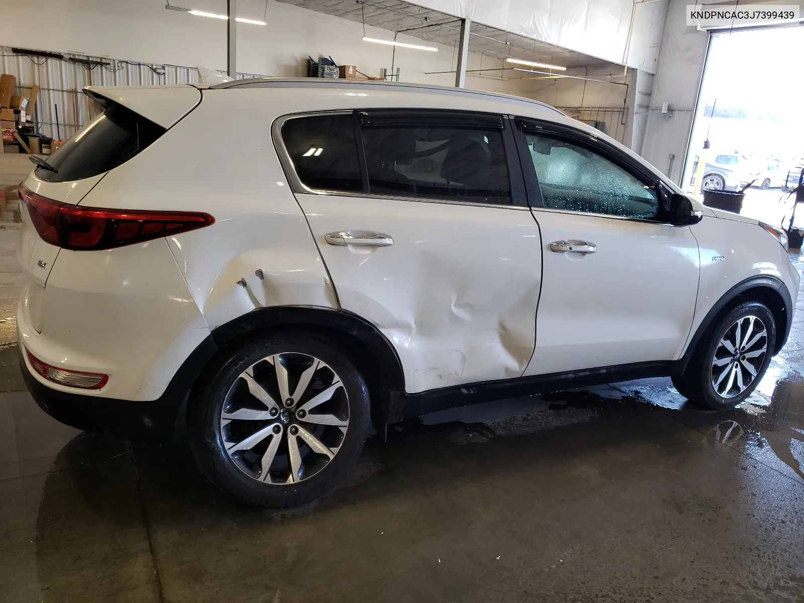 KNDPNCAC3J7399439 2018 Kia Sportage Ex