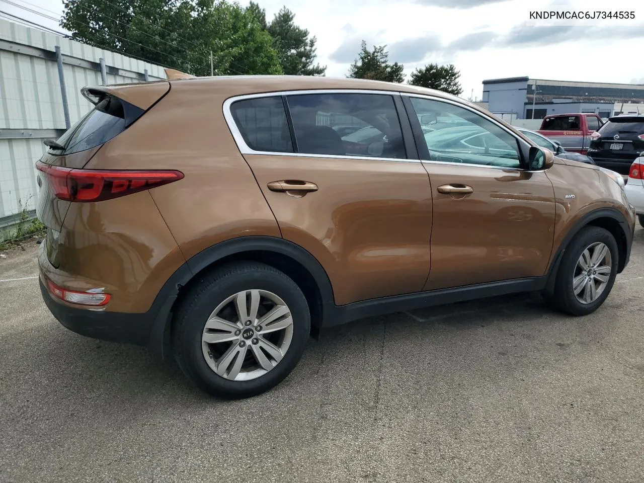 KNDPMCAC6J7344535 2018 Kia Sportage Lx