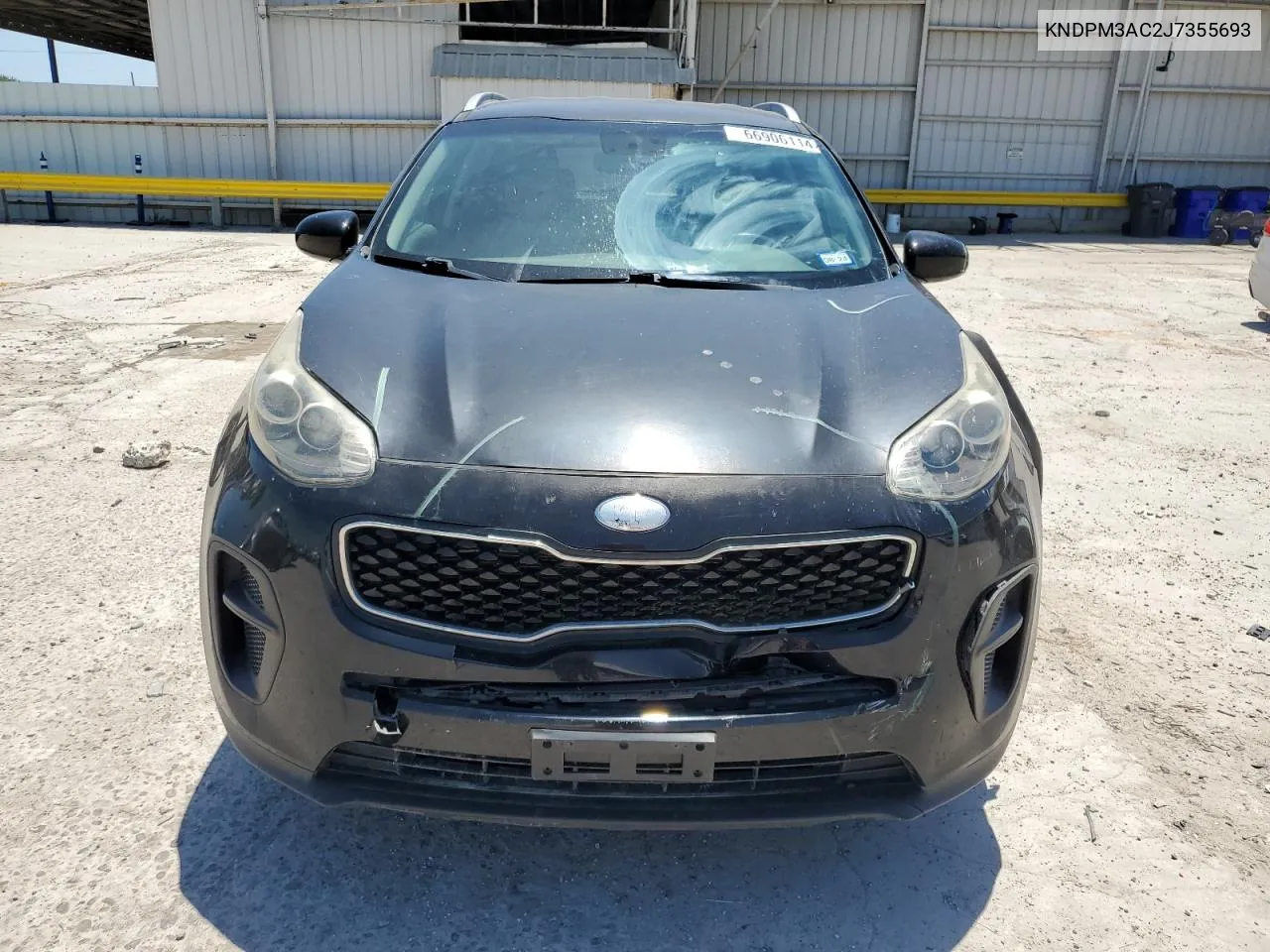 KNDPM3AC2J7355693 2018 Kia Sportage Lx