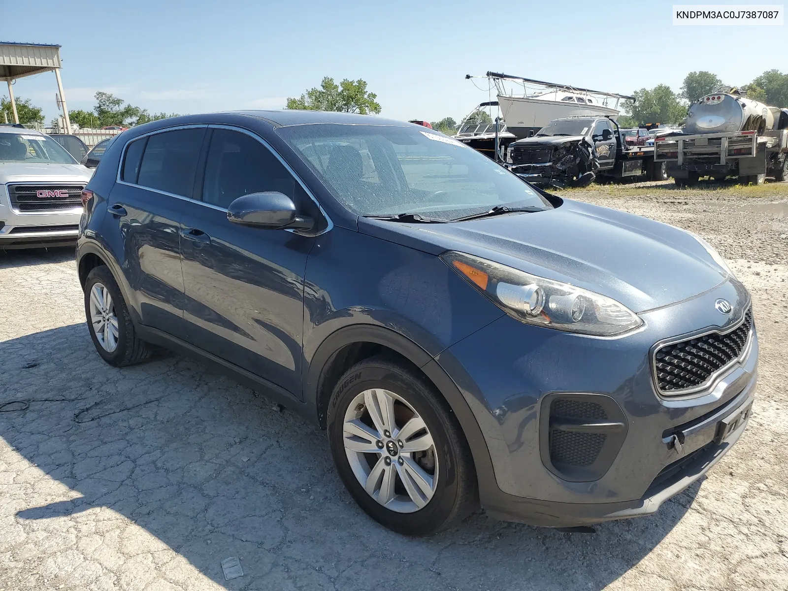 2018 Kia Sportage Lx VIN: KNDPM3AC0J7387087 Lot: 67500274