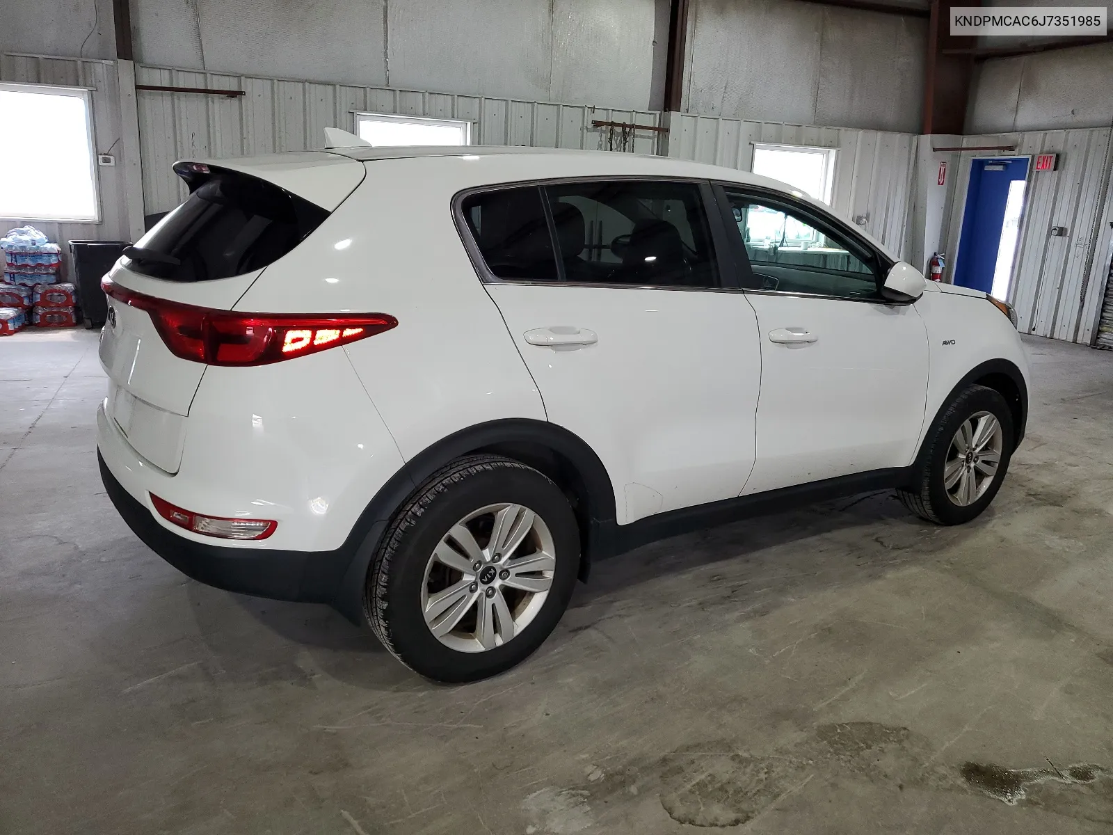 2018 Kia Sportage Lx VIN: KNDPMCAC6J7351985 Lot: 67770384