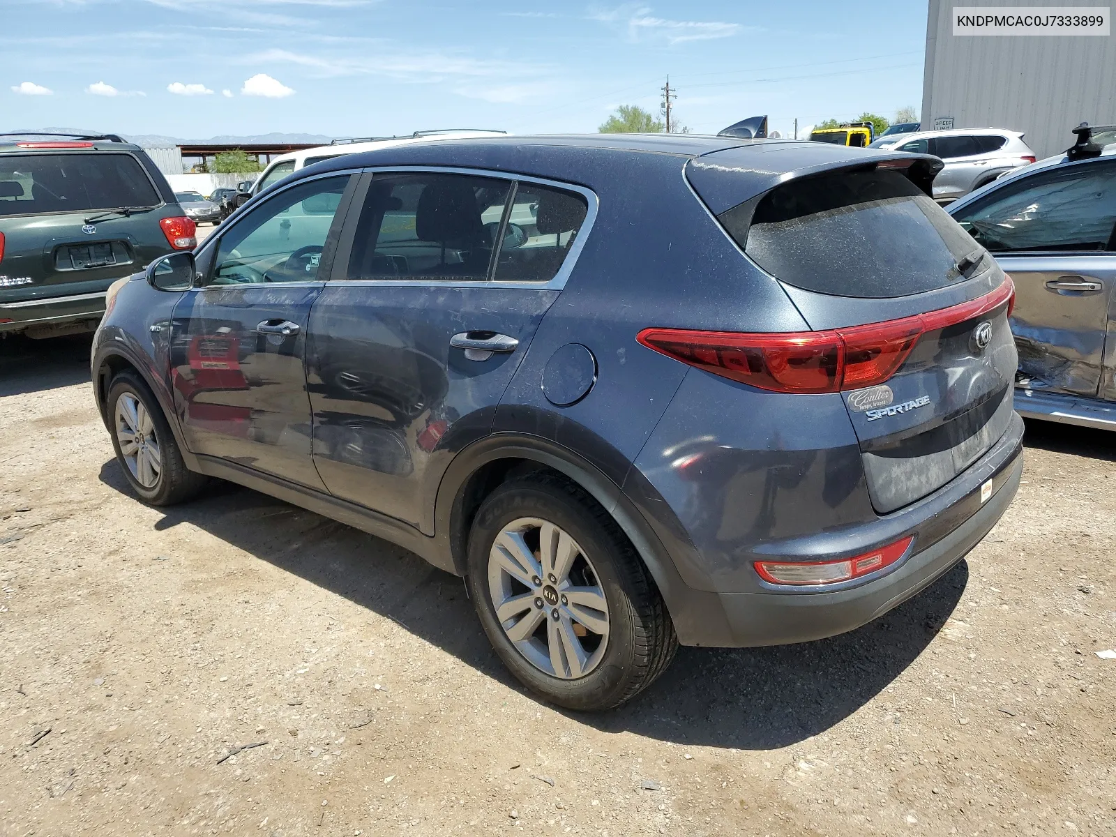 2018 Kia Sportage Lx VIN: KNDPMCAC0J7333899 Lot: 67778064