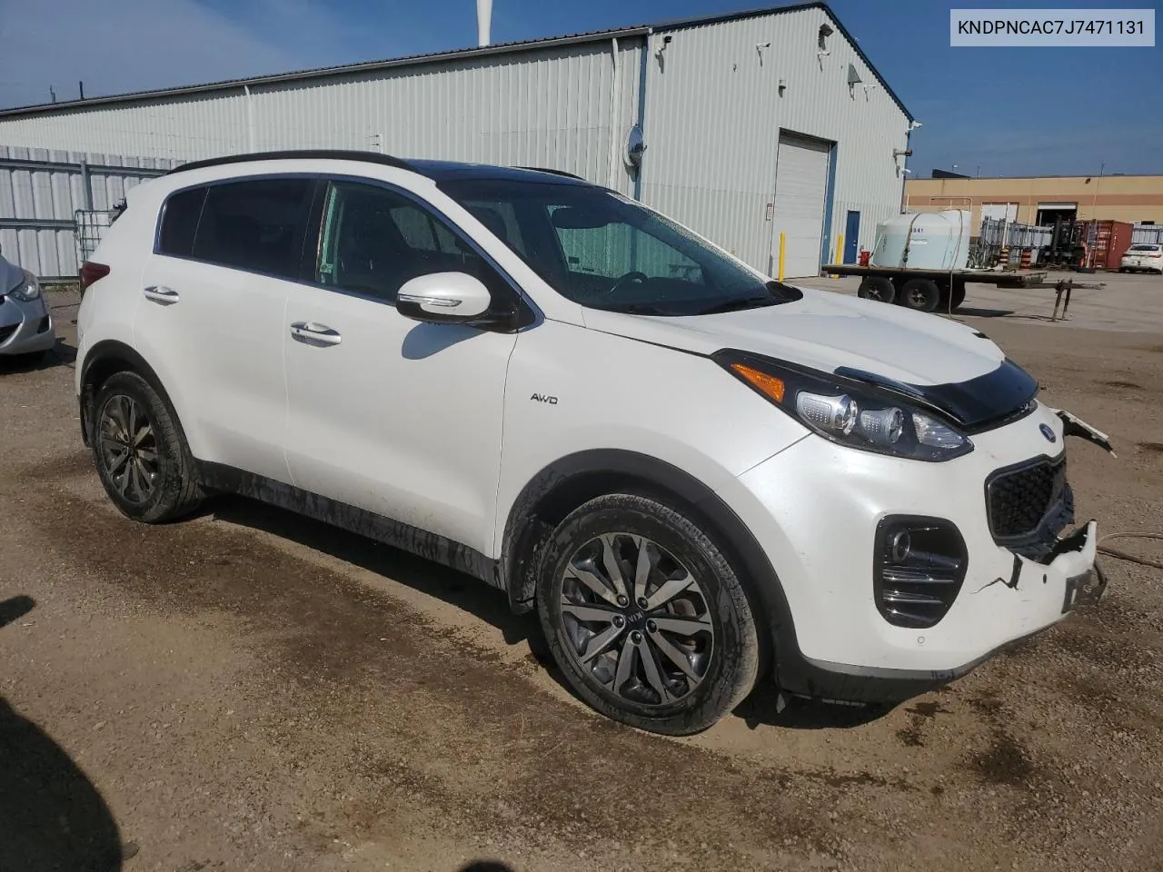 KNDPNCAC7J7471131 2018 Kia Sportage Ex