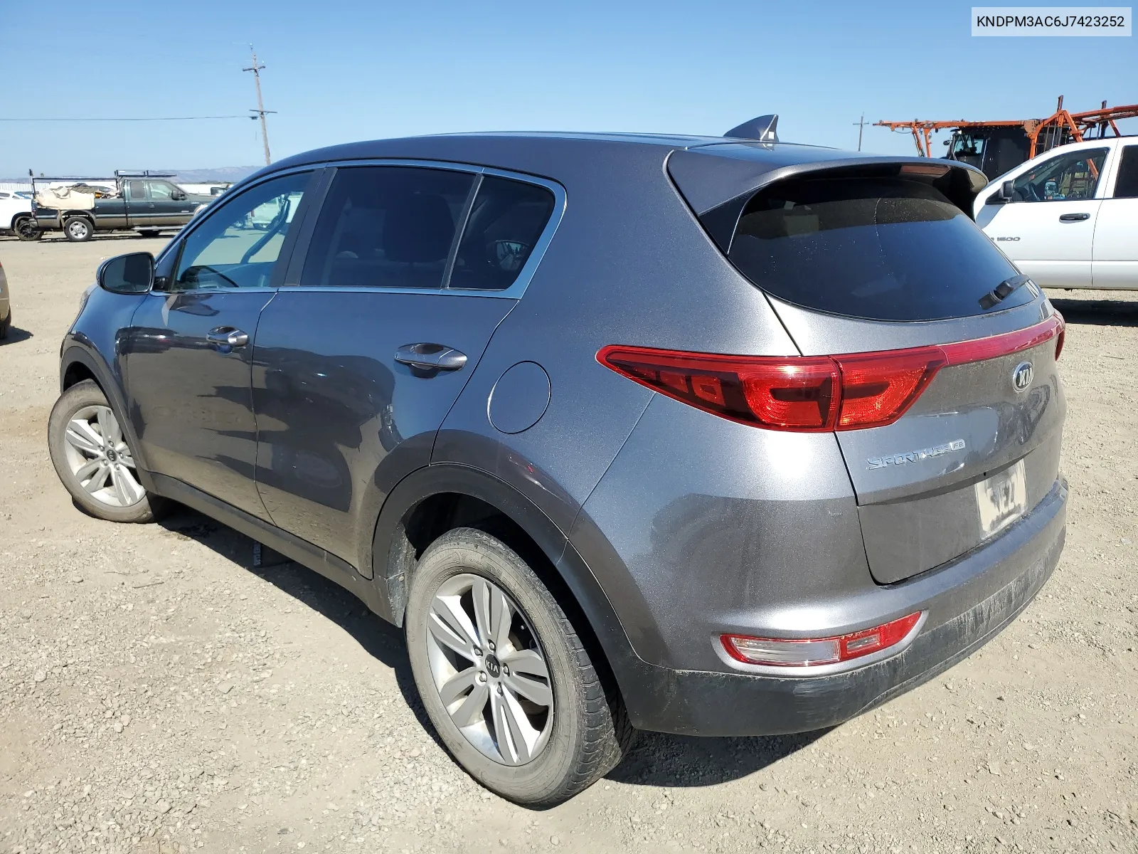 2018 Kia Sportage Lx VIN: KNDPM3AC6J7423252 Lot: 68372924