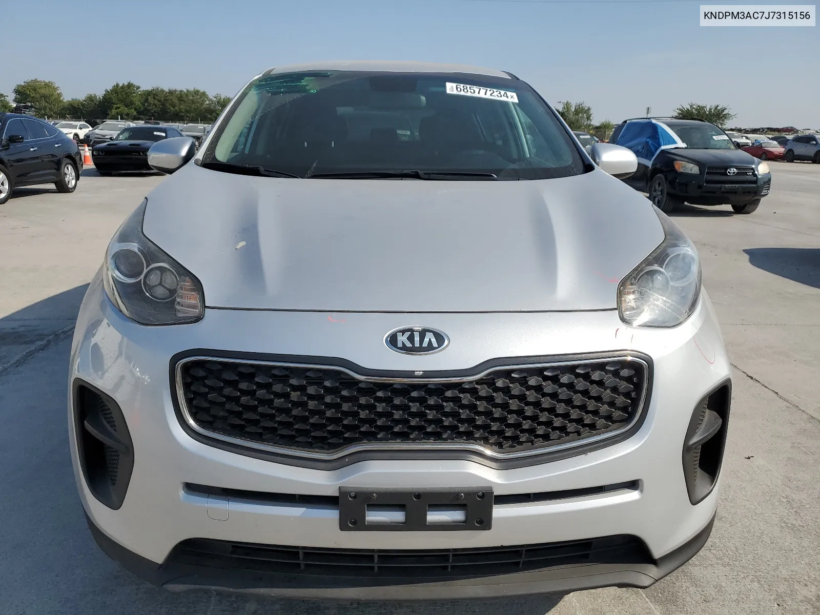 KNDPM3AC7J7315156 2018 Kia Sportage Lx