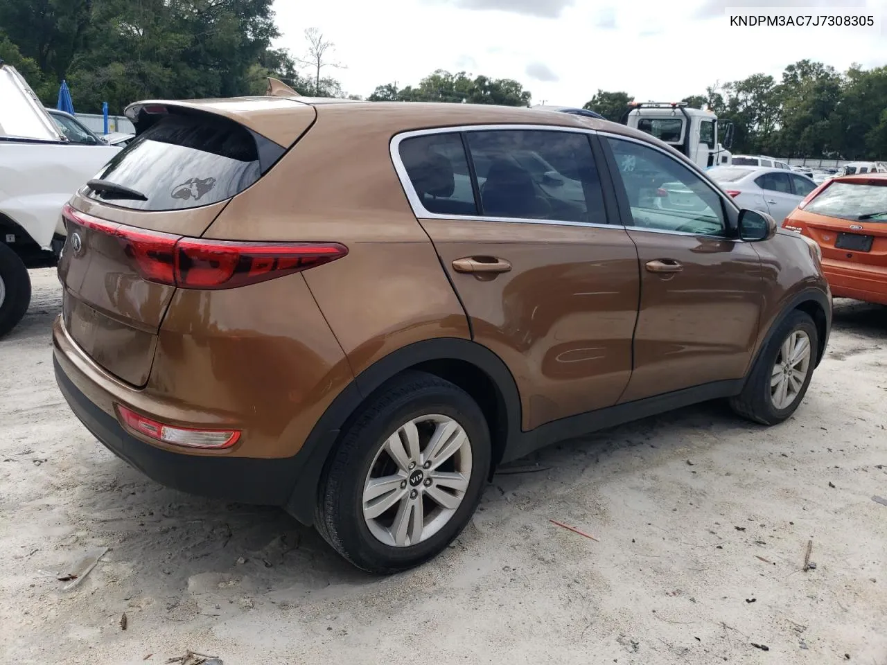 2018 Kia Sportage Lx VIN: KNDPM3AC7J7308305 Lot: 68647654