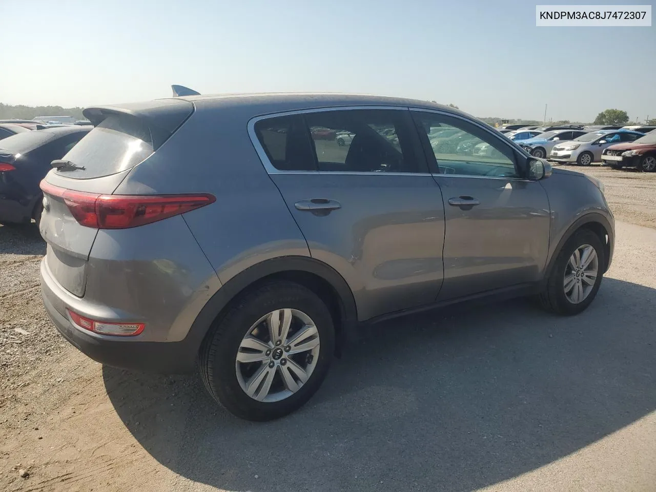 2018 Kia Sportage Lx VIN: KNDPM3AC8J7472307 Lot: 68857304