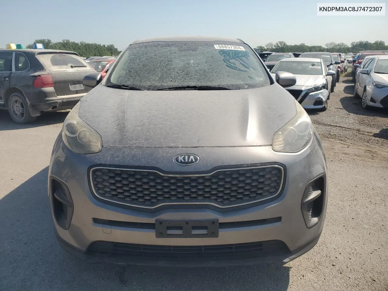 KNDPM3AC8J7472307 2018 Kia Sportage Lx