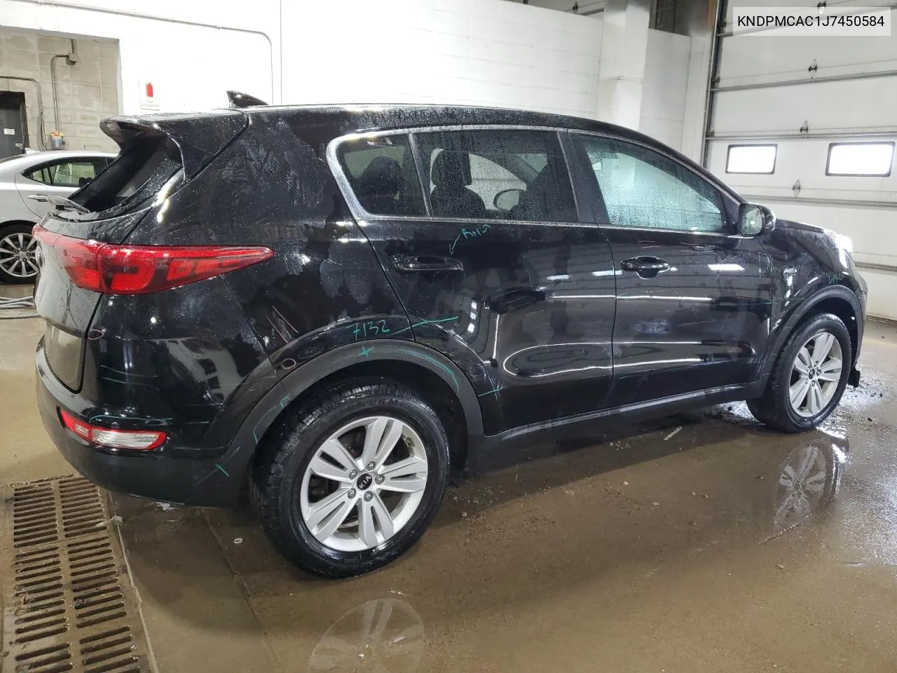 2018 Kia Sportage Lx VIN: KNDPMCAC1J7450584 Lot: 68970484