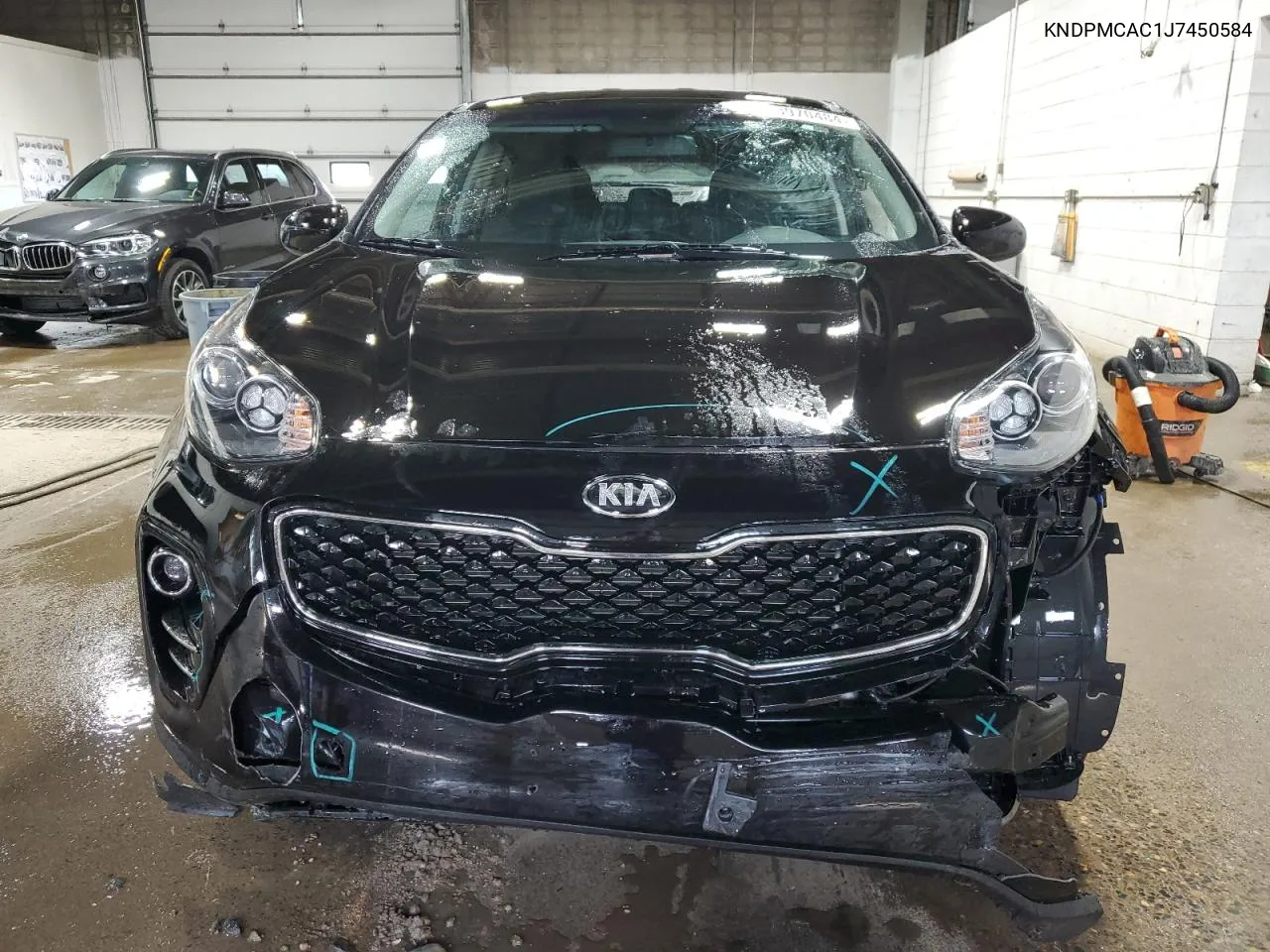 2018 Kia Sportage Lx VIN: KNDPMCAC1J7450584 Lot: 68970484