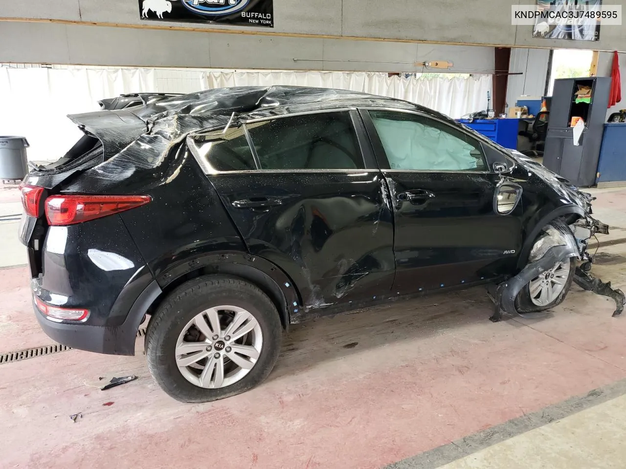 2018 Kia Sportage Lx VIN: KNDPMCAC3J7489595 Lot: 69134494