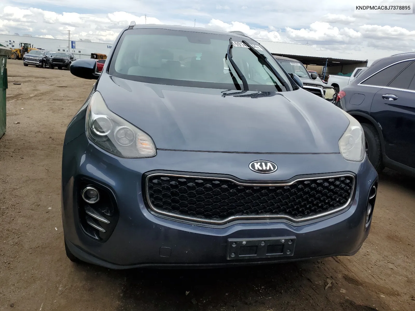 2018 Kia Sportage Lx VIN: KNDPMCAC8J7378895 Lot: 69142634