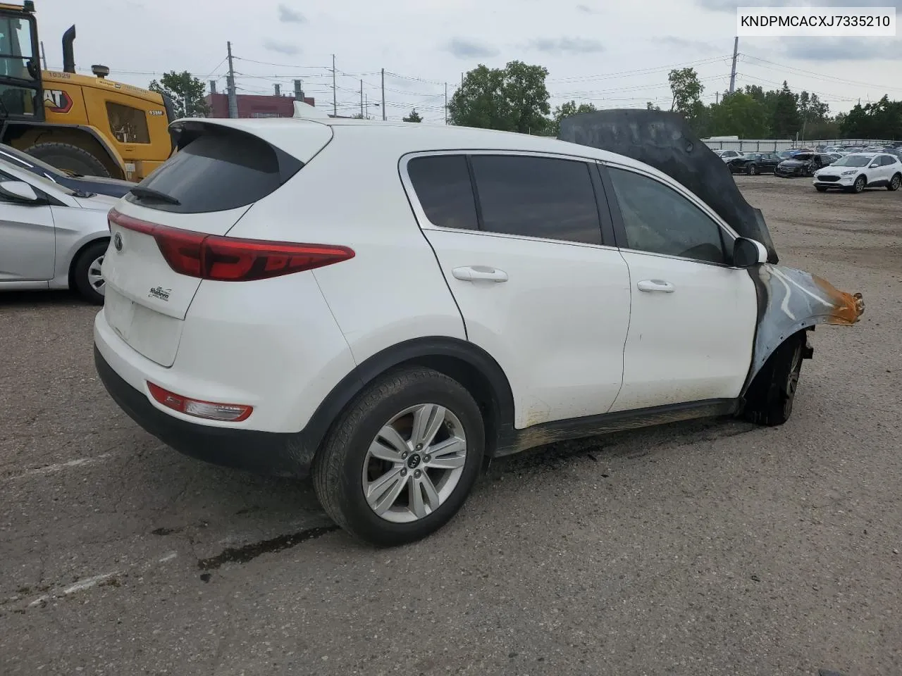 2018 Kia Sportage Lx VIN: KNDPMCACXJ7335210 Lot: 69178454