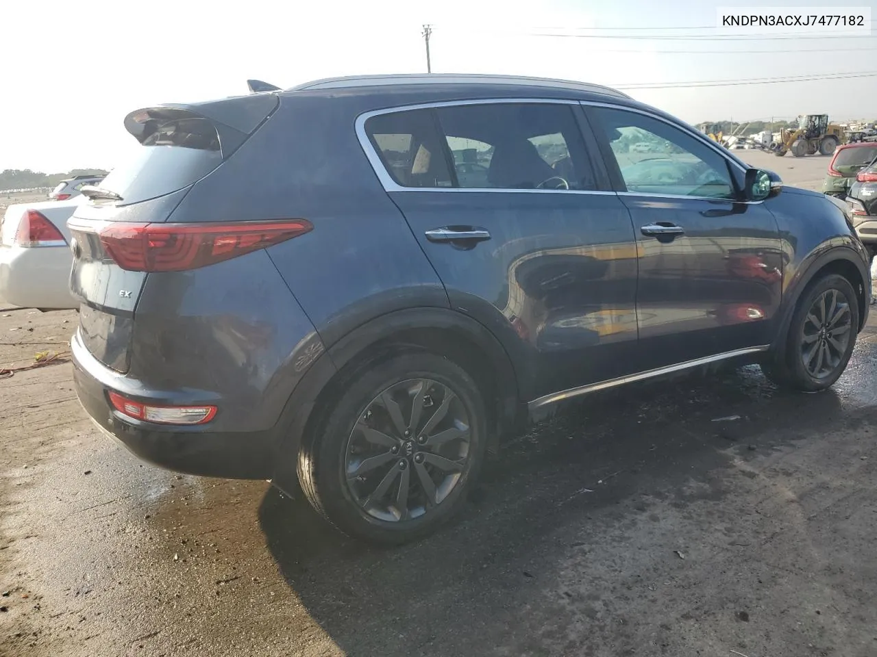 KNDPN3ACXJ7477182 2018 Kia Sportage Ex