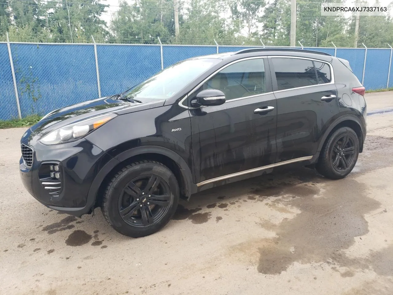 2018 Kia Sportage Sx VIN: KNDPRCA6XJ7337163 Lot: 69559374