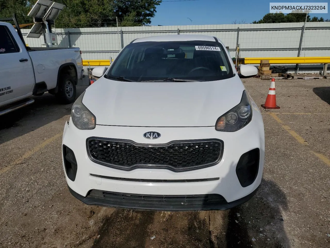 2018 Kia Sportage Lx VIN: KNDPM3ACXJ7323204 Lot: 69596514