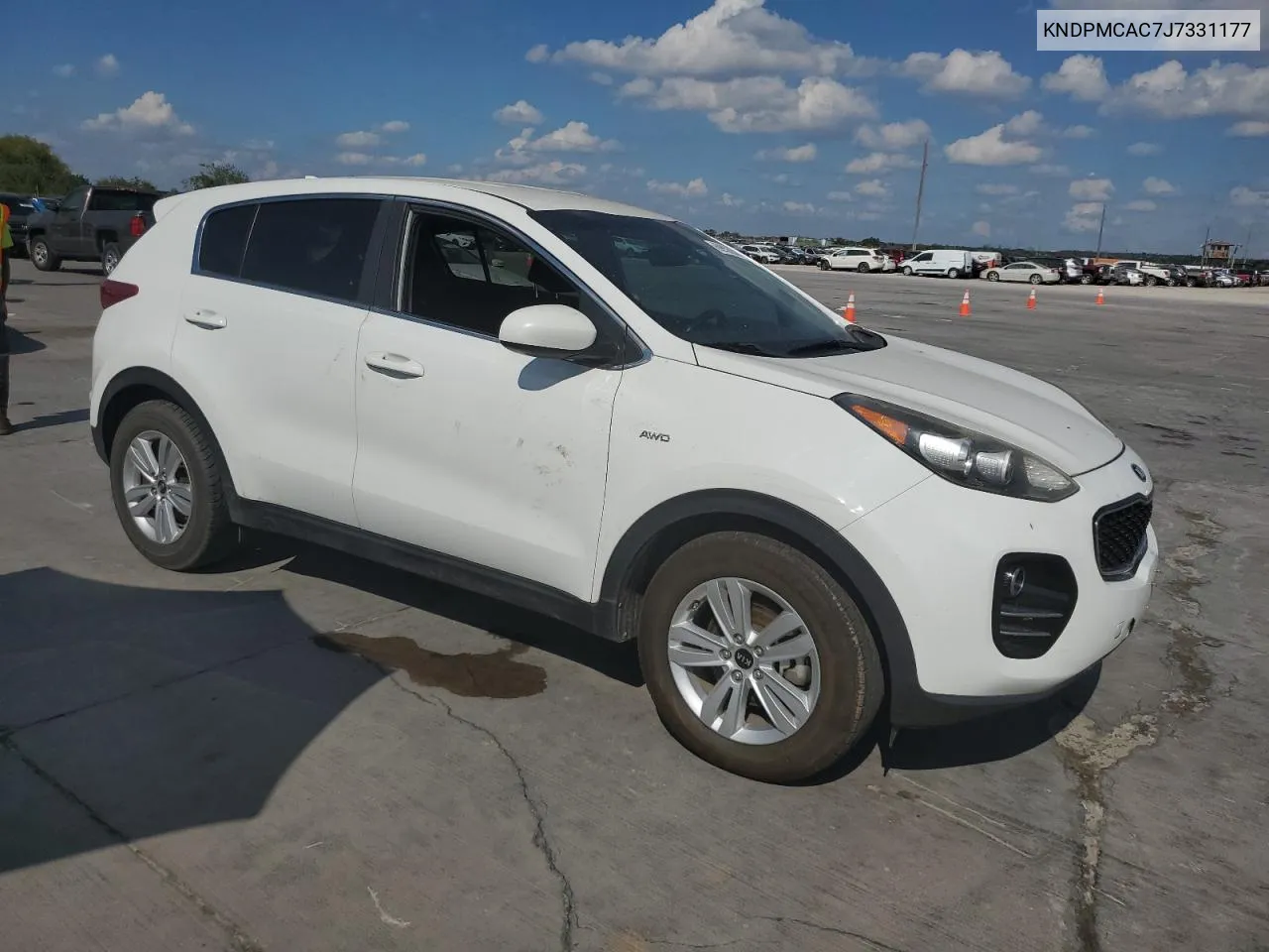 2018 Kia Sportage Lx VIN: KNDPMCAC7J7331177 Lot: 69939834