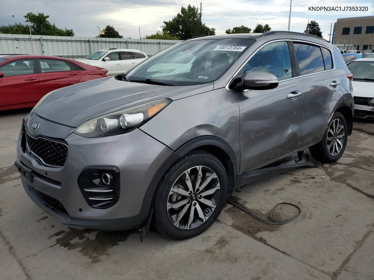 KNDPN3AC1J7353320 2018 Kia Sportage Ex