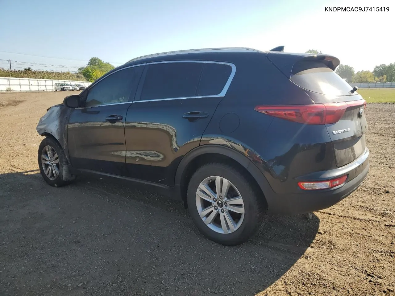 2018 Kia Sportage Lx VIN: KNDPMCAC9J7415419 Lot: 70138824