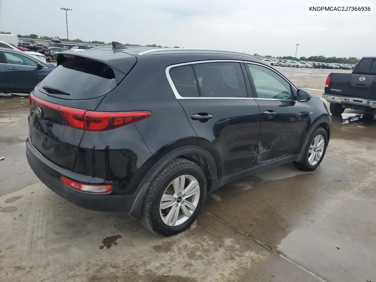 2018 Kia Sportage Lx VIN: KNDPMCAC2J7366936 Lot: 70144164