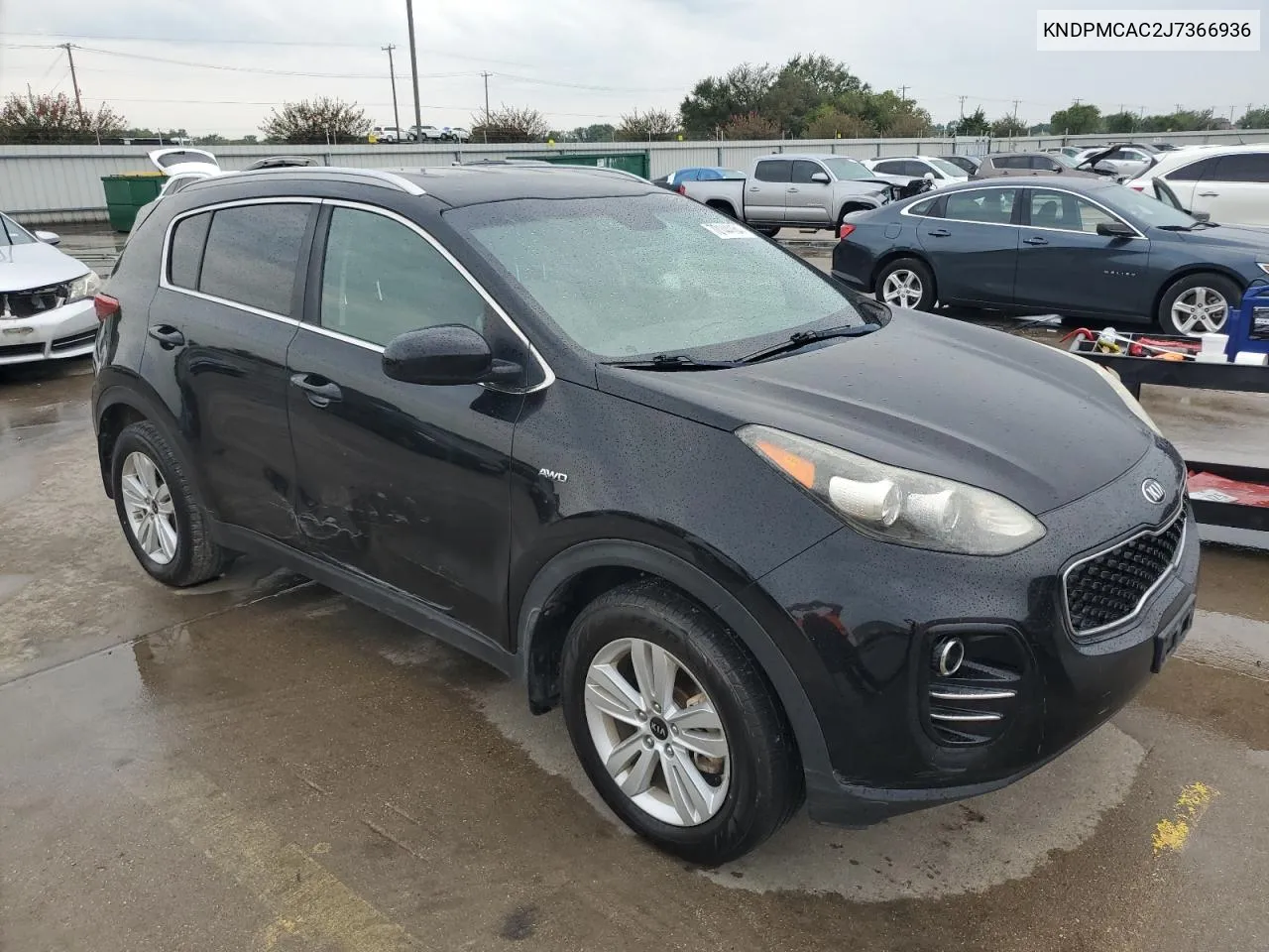 2018 Kia Sportage Lx VIN: KNDPMCAC2J7366936 Lot: 70144164