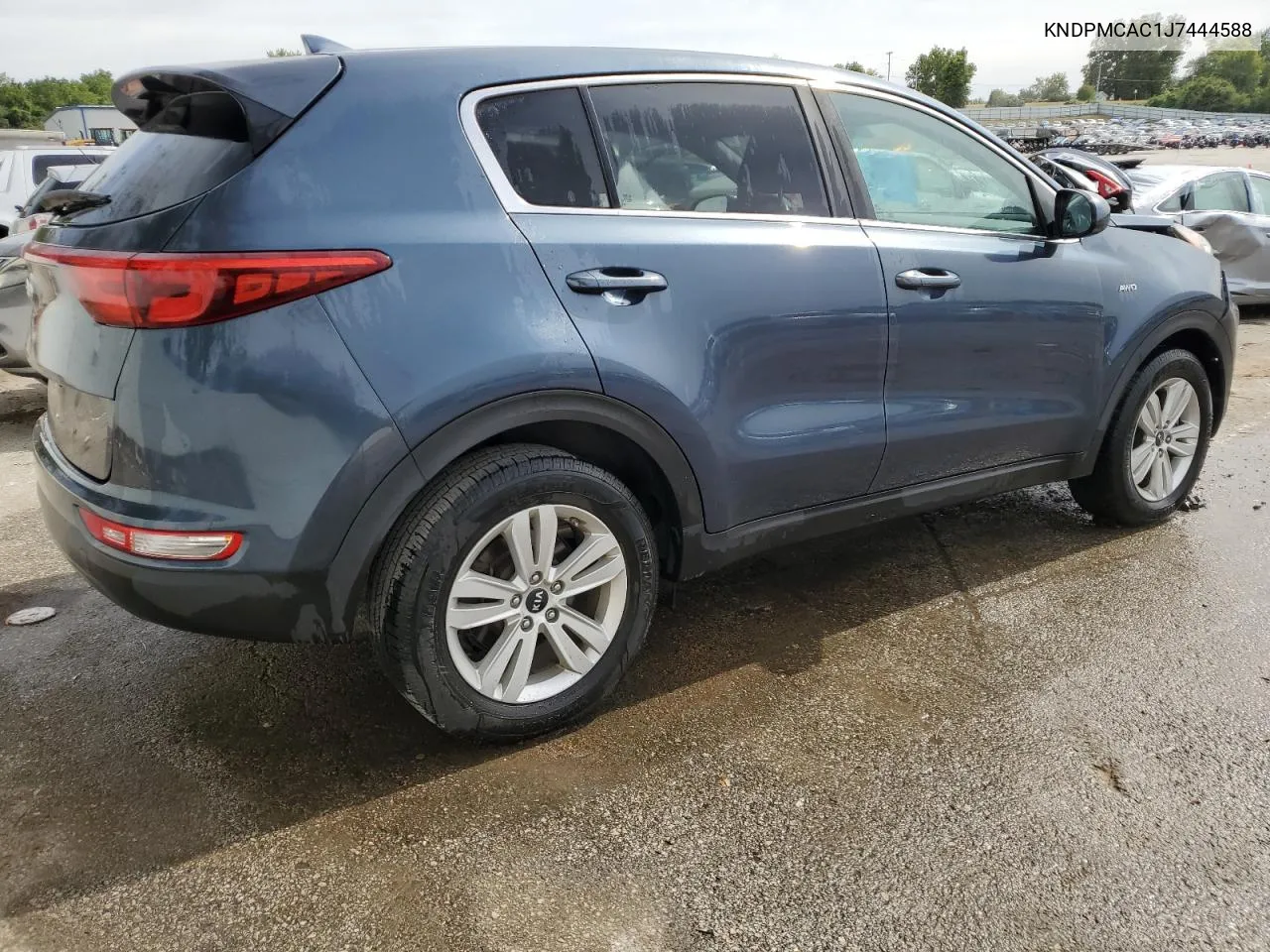 2018 Kia Sportage Lx VIN: KNDPMCAC1J7444588 Lot: 70178094