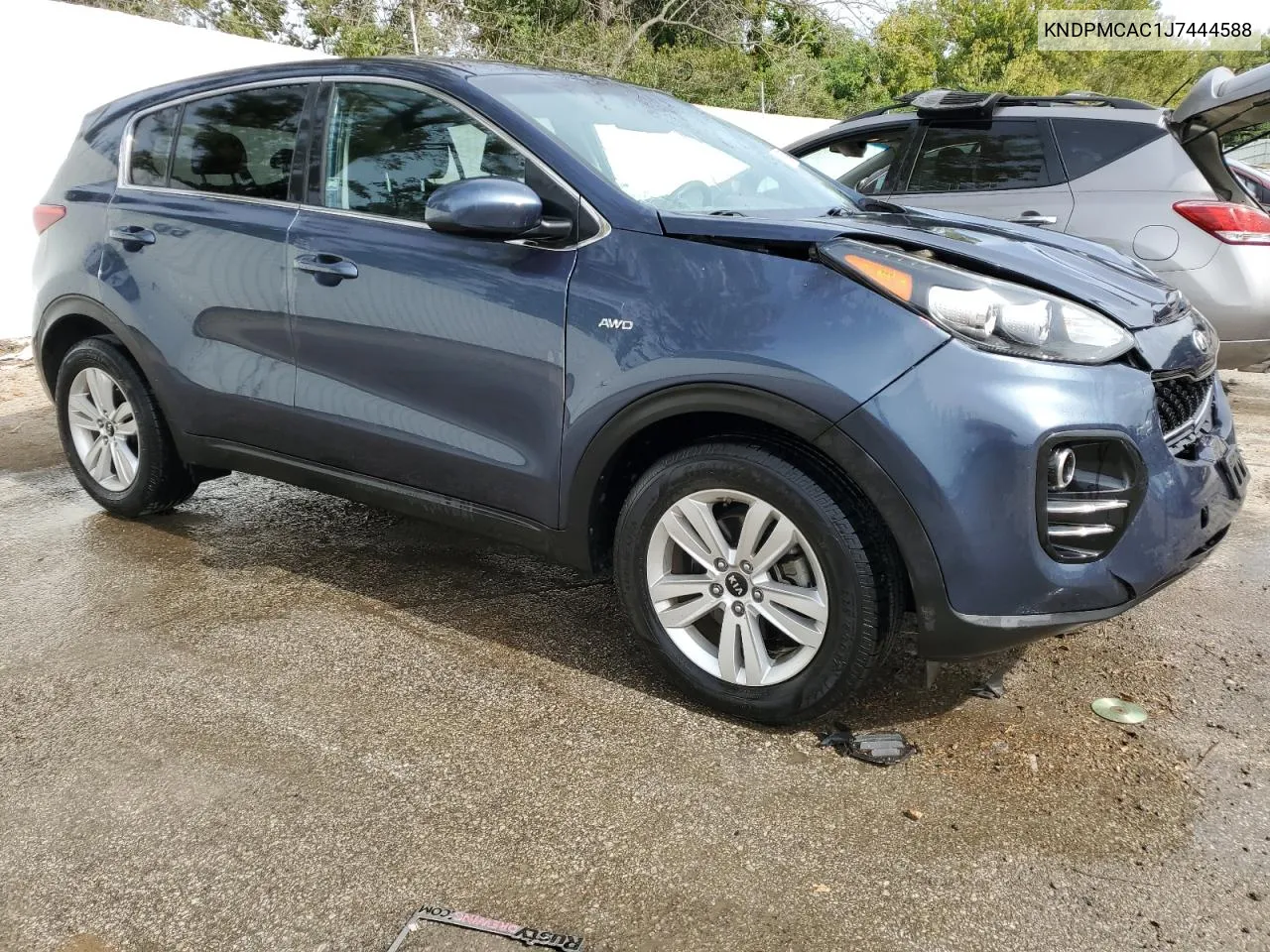 KNDPMCAC1J7444588 2018 Kia Sportage Lx